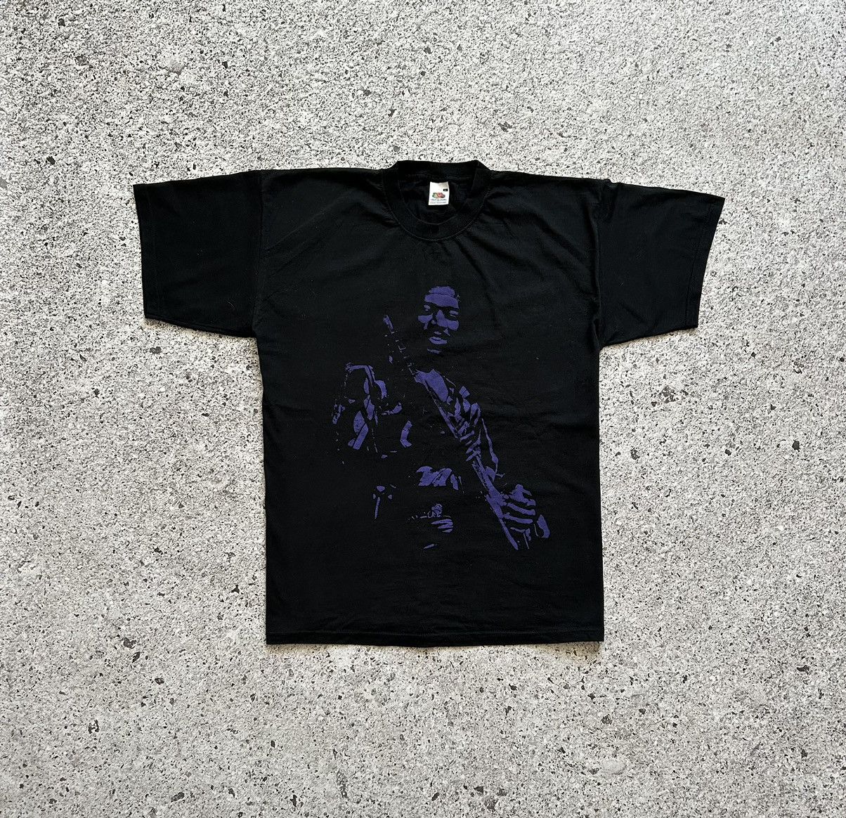 Band Tees × Vintage Vintage 90’s Isaac Hayes American T-Shirt like Jimi Hendrix Size US XL / EU 56 / 4 - 2 Thumbnail