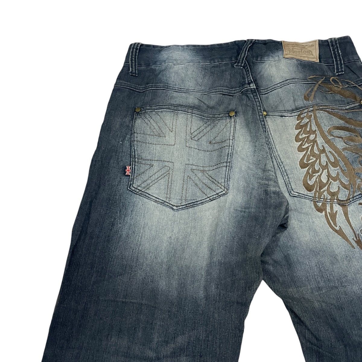Norton Vintage Norton Embroidery Logo Denim Size US 34 / EU 50 - 3 Thumbnail
