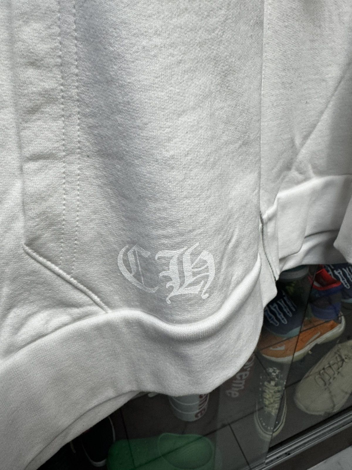Chrome Hearts Chrome Hearts Vertical Logo Zip Up Sweatshirt size XL Size US XL / EU 56 / 4 - 4 Thumbnail