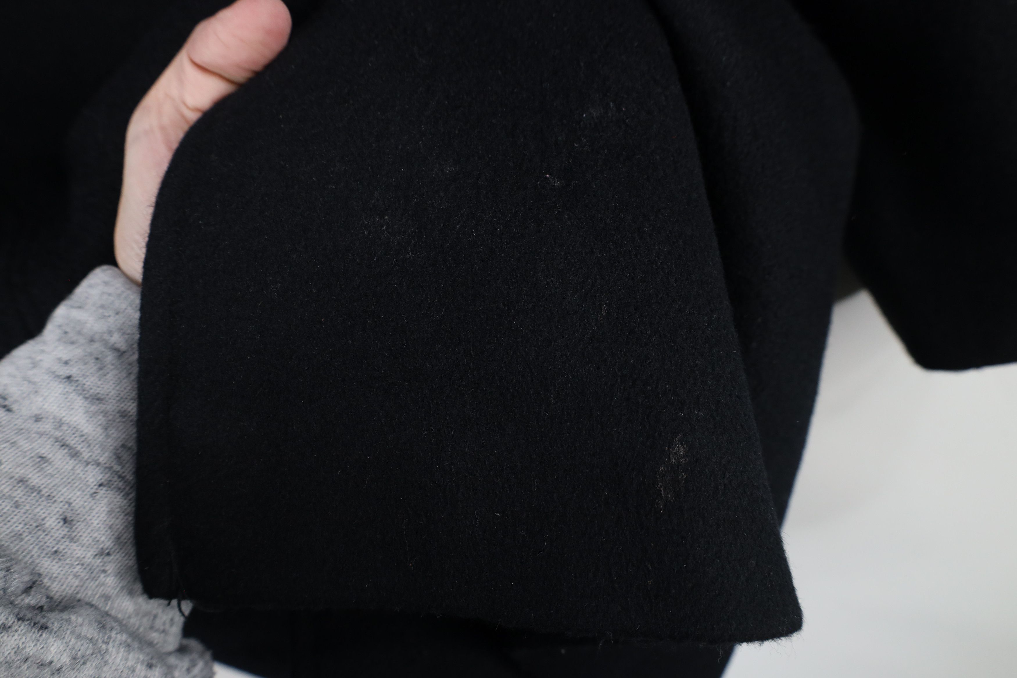 Vintage Vintage 80s 90s Alorna Wool Peacoat Jacket Black USA Size M / US 6-8 / IT 42-44 - 7 Thumbnail