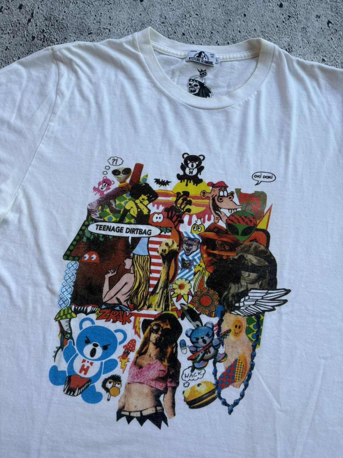 Hysteric Glamour Hysteric Glamour skullux Tshirt Size US L / EU 52-54 / 3 - 5 Thumbnail