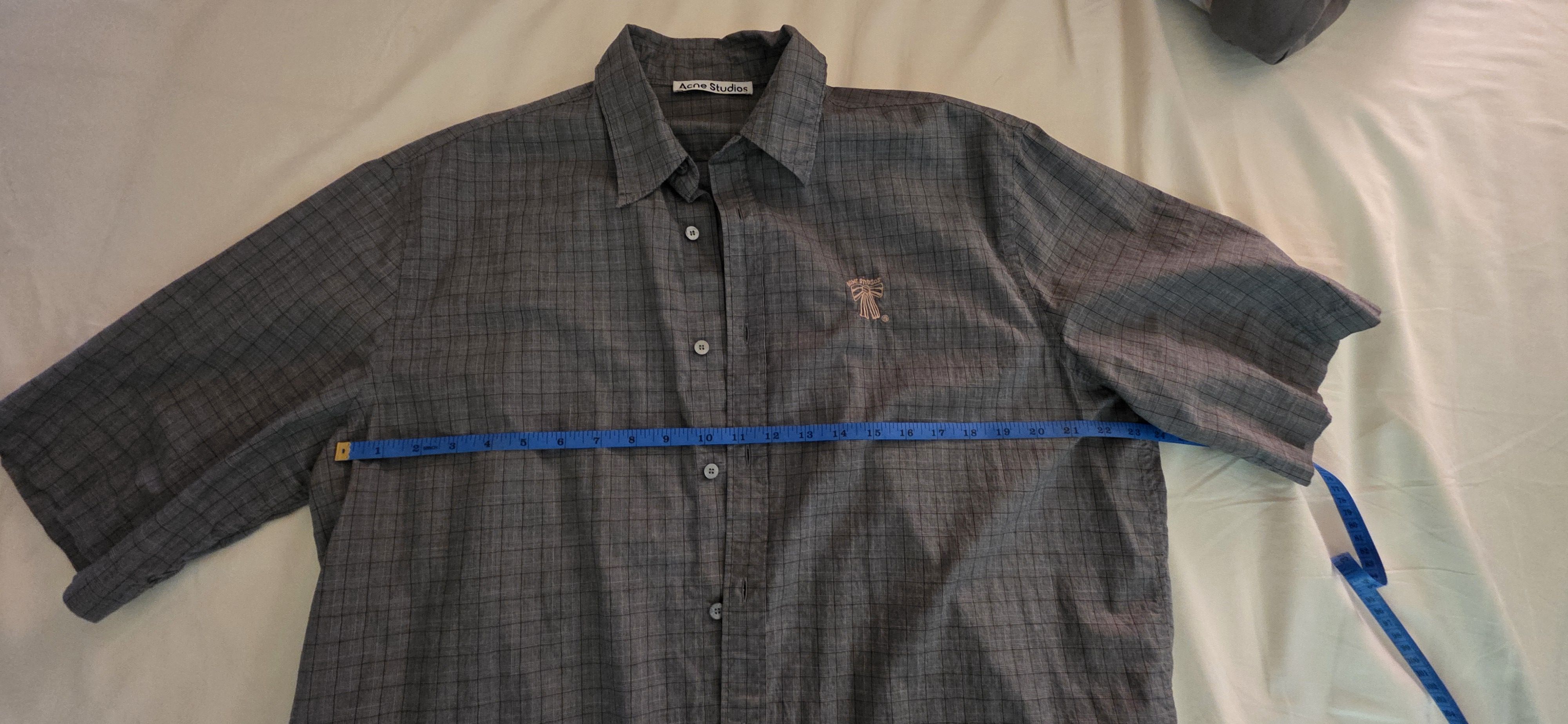 Acne Studios Acne Studios grey button up shirt Size US S / EU 44-46 / 1 - 2 Thumbnail