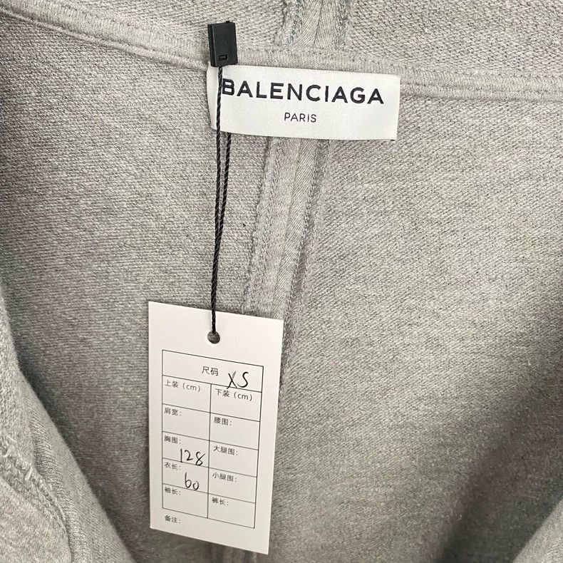 Balenciaga Balenciaga Small logo zip-up hoodie Size US XS / EU 42 / 0 - 2 Thumbnail