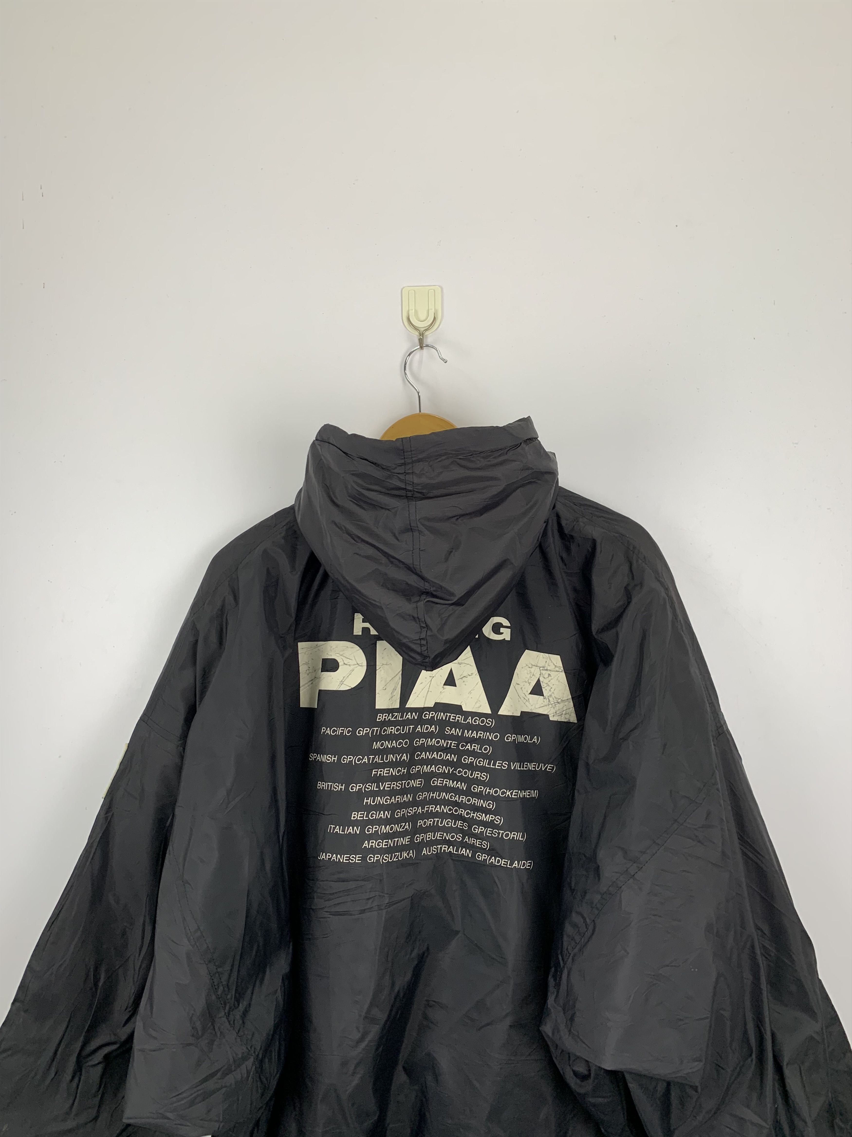 Vintage Vintage PIAA Racing Hoodie Long Jacket J0810 Size US XL / EU 56 / 4 - 4 Thumbnail