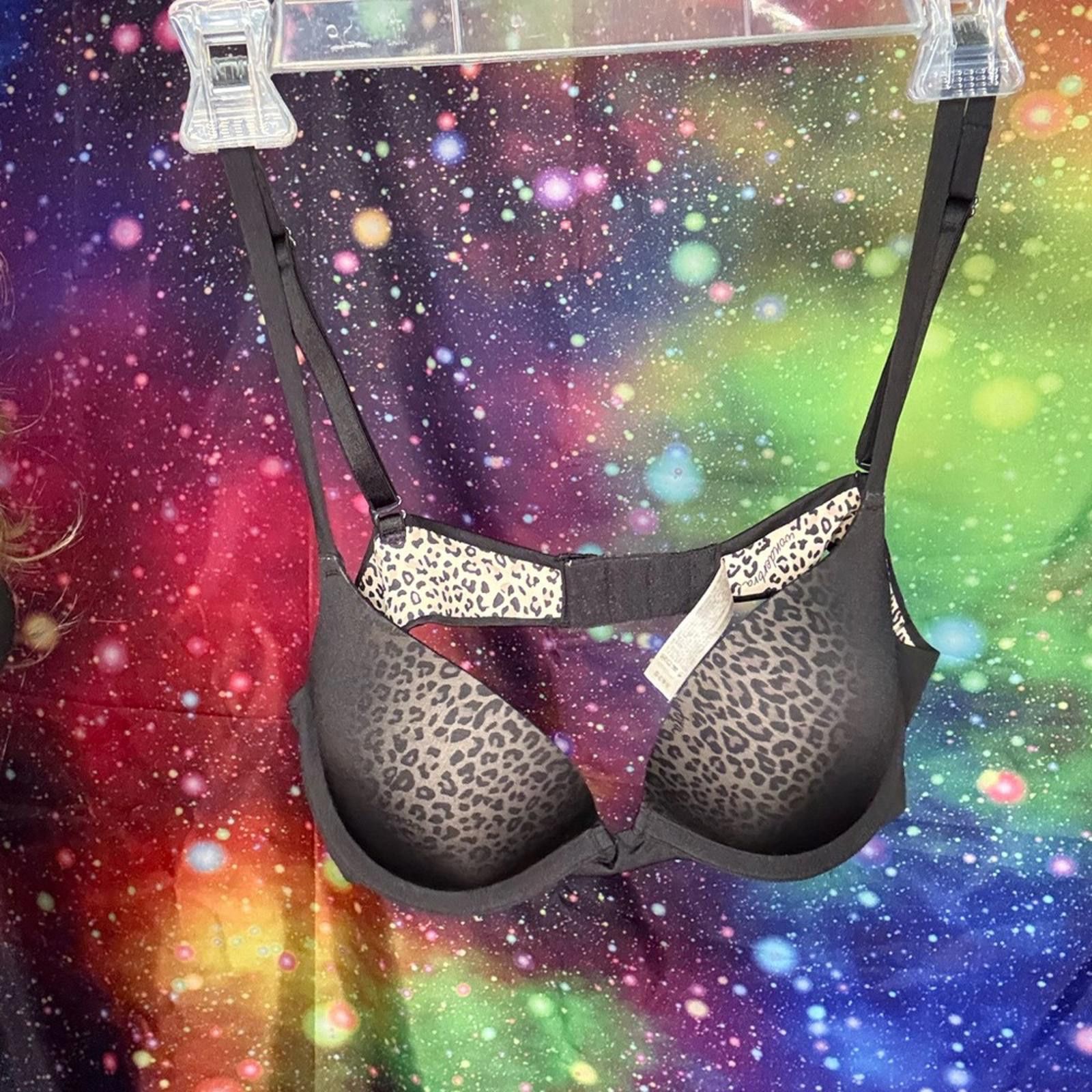 Designer Leopard Print Women's Bra Size ONE SIZE - 1 Thumbnail