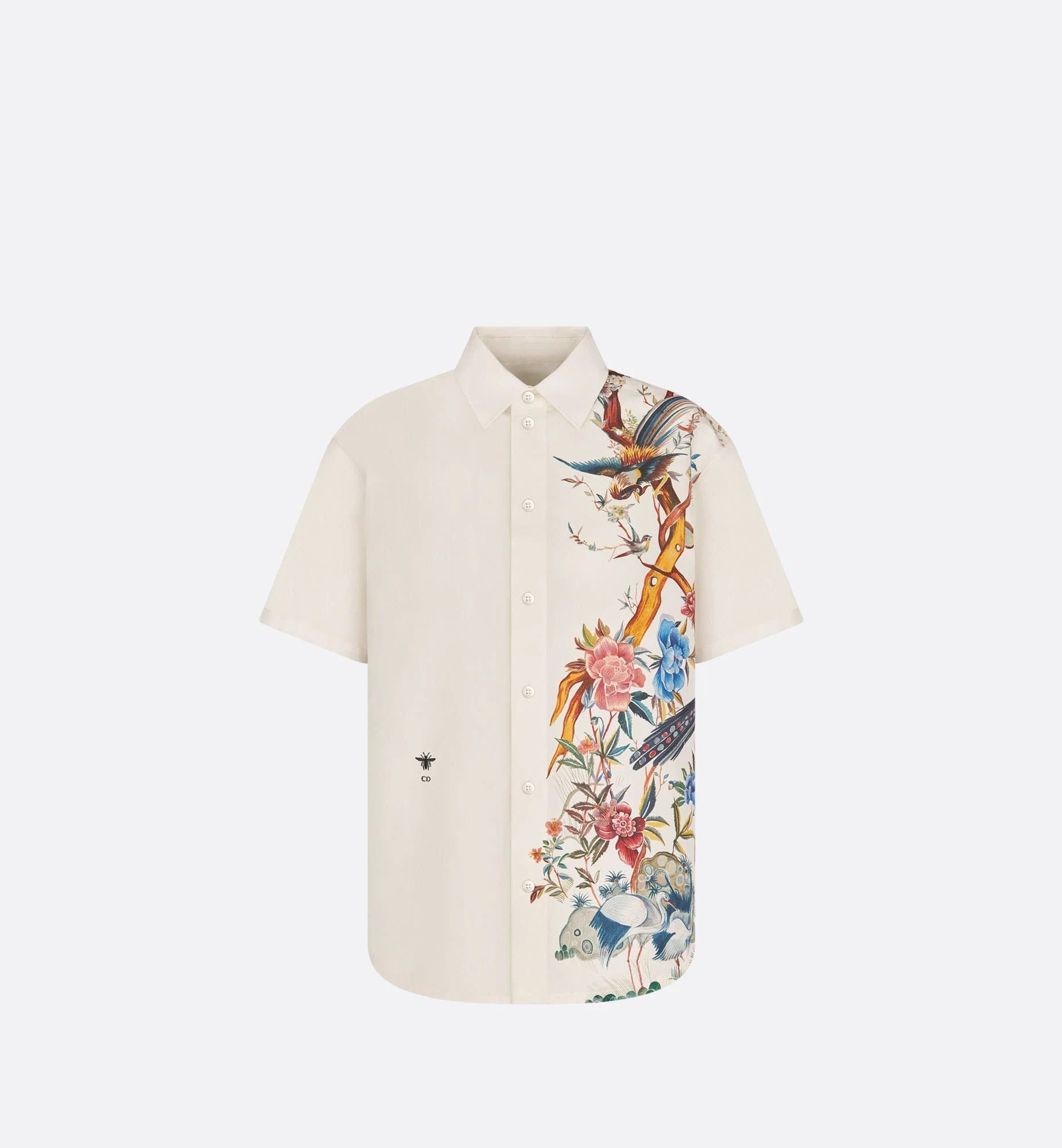 image of Dior O1W1Db10124 Shirt In White, Women's (Size Medium)