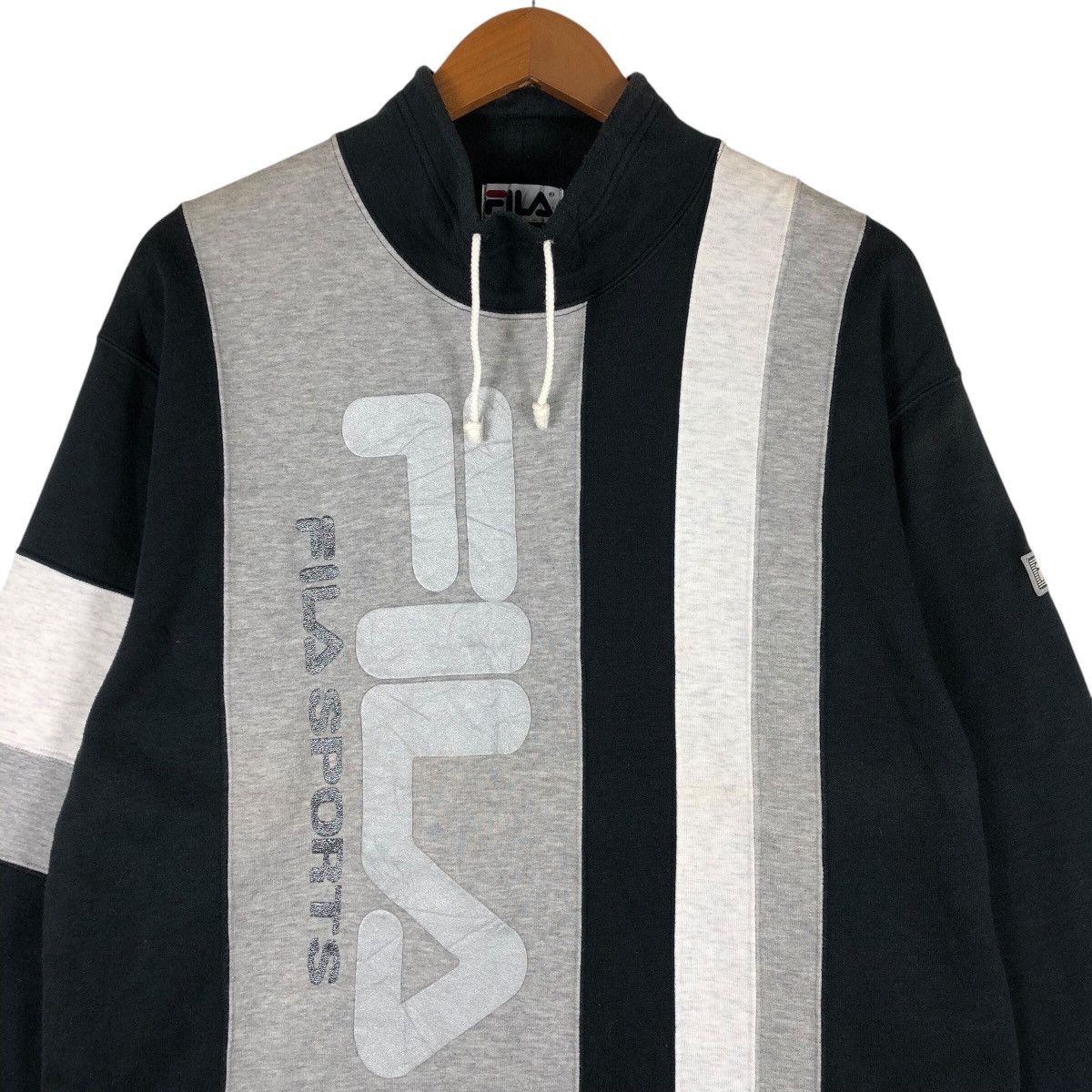 Fila FILA Tri Color Rare Logo Design Crewneck Sweatshirt Size US M / EU 48-50 / 2 - 3 Thumbnail