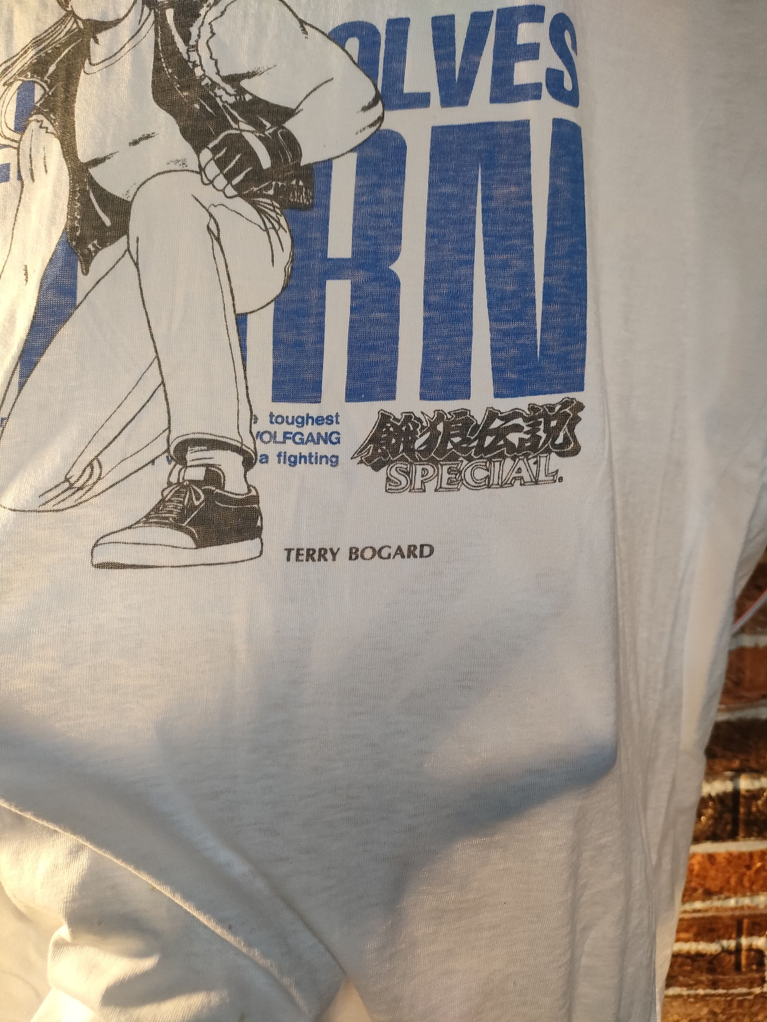 Nintendo × Vintage Vintage 1993 Fatal Fury Terry Bogard Size US M / EU 48-50 / 2 - 2 Thumbnail