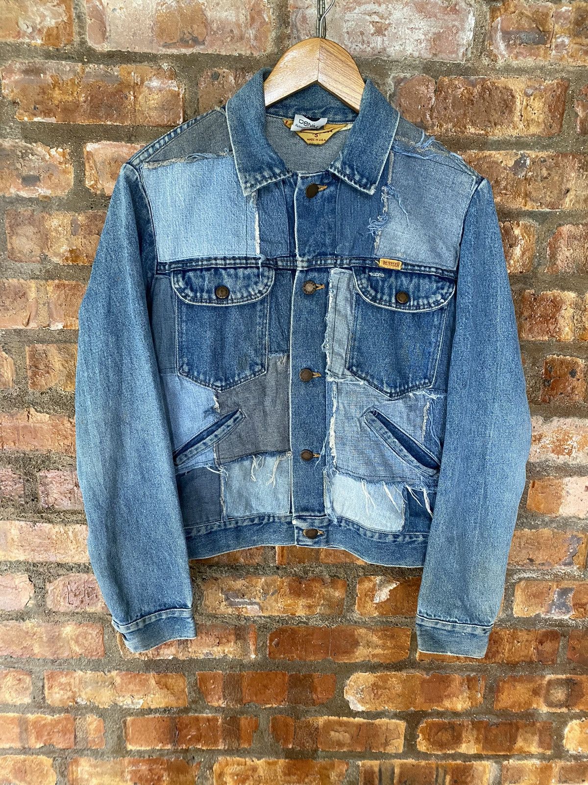 Nepenthes 1990s Rebuild by Remake Denim in US patchwork Size US S / EU 44-46 / 1 - 2 Thumbnail