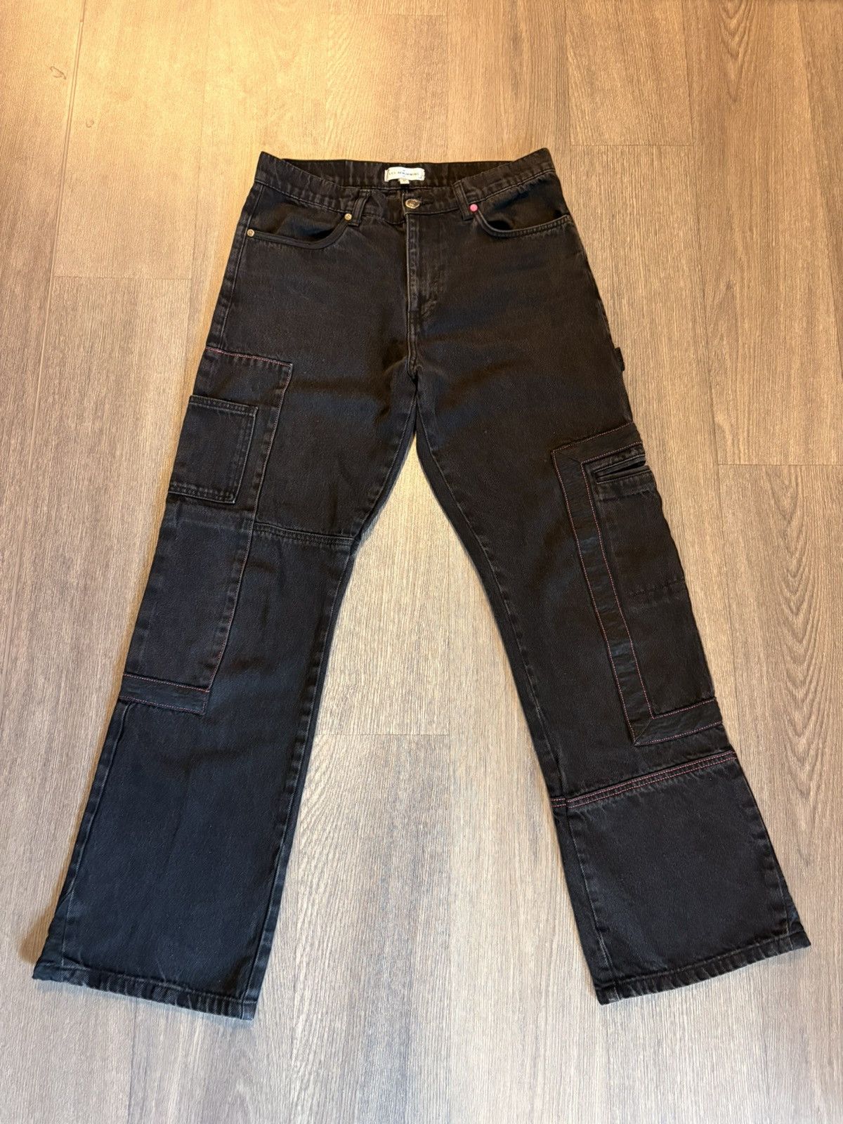 Les Benjamins Les Benjamins FW21 BlackDenim Pant Size US 31 - 1 Thumbnail