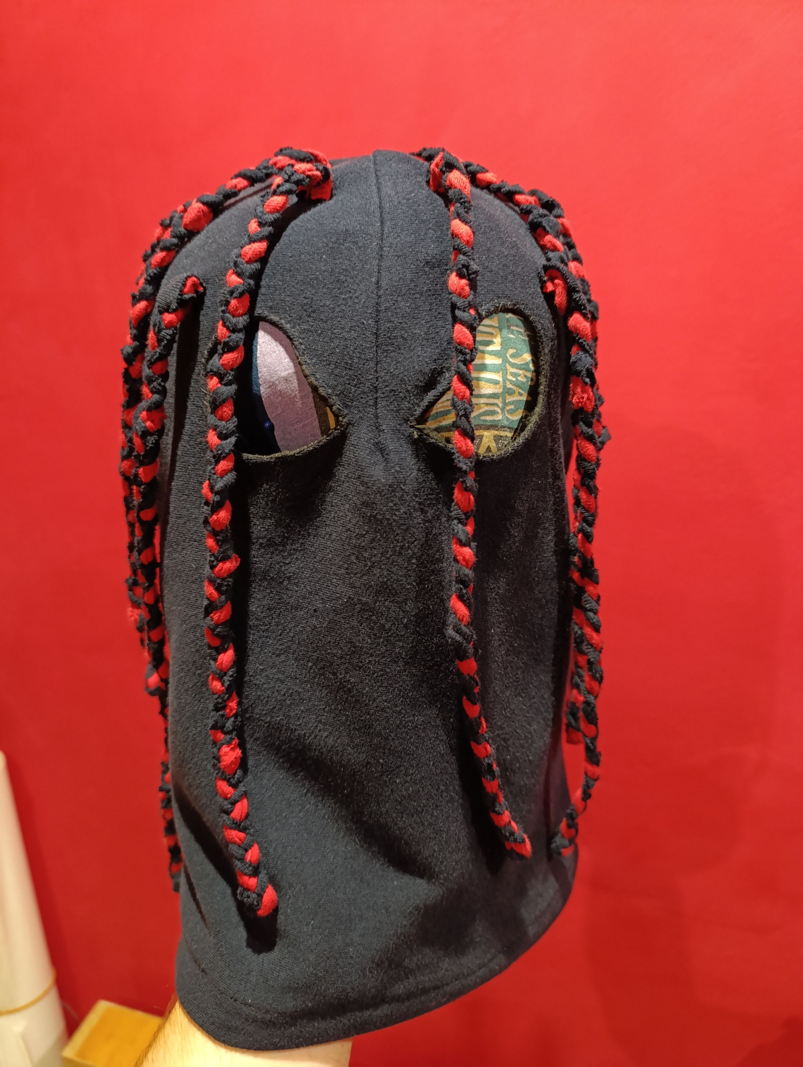 Handmade Custom Balaclava Nightmare with Braids from TEAR_ONLY Size ONE SIZE - 4 Thumbnail