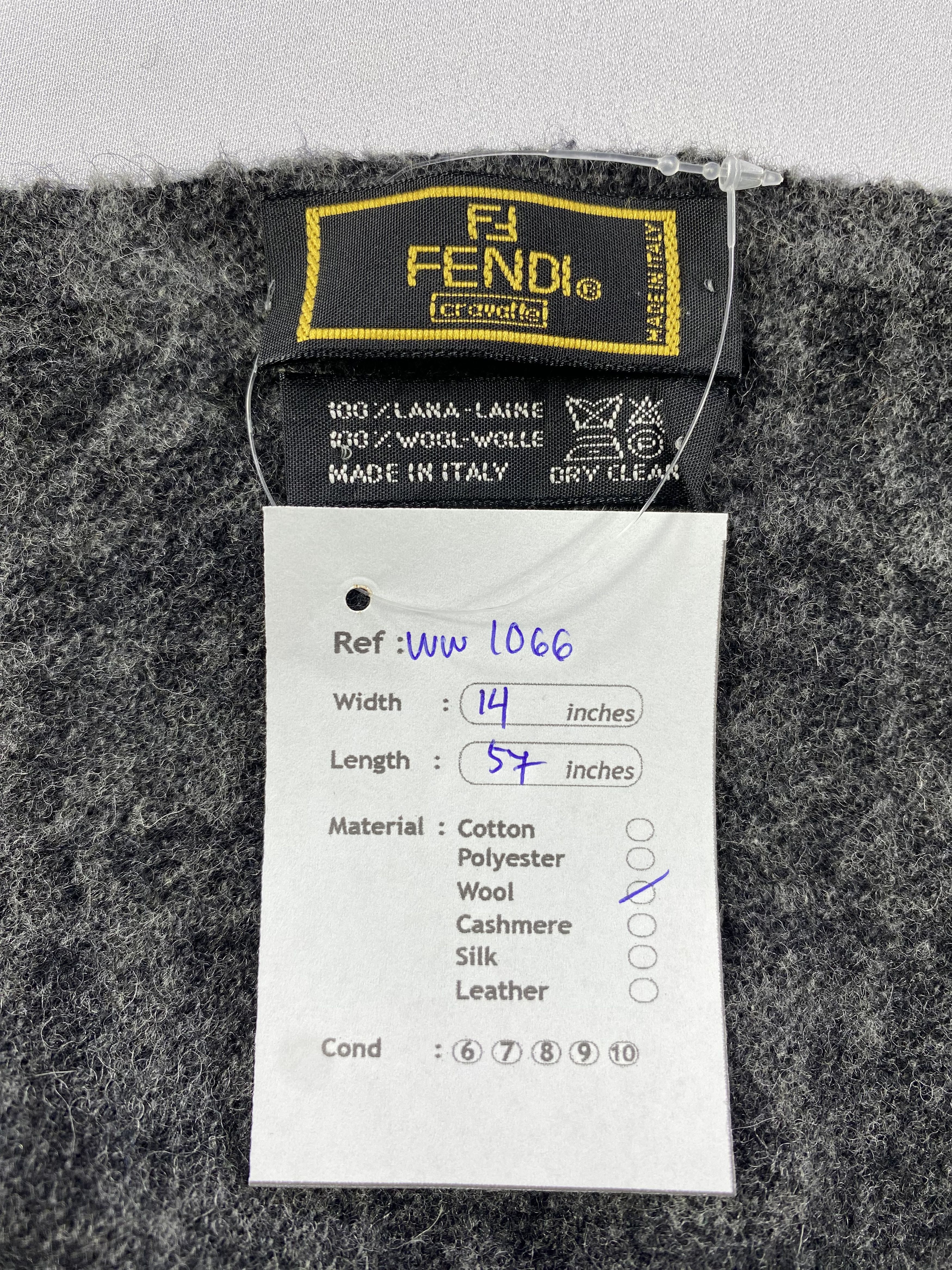 Fendi × Vintage Fendi Scarf / Muffler / Neckwear Size ONE SIZE - 5 Thumbnail