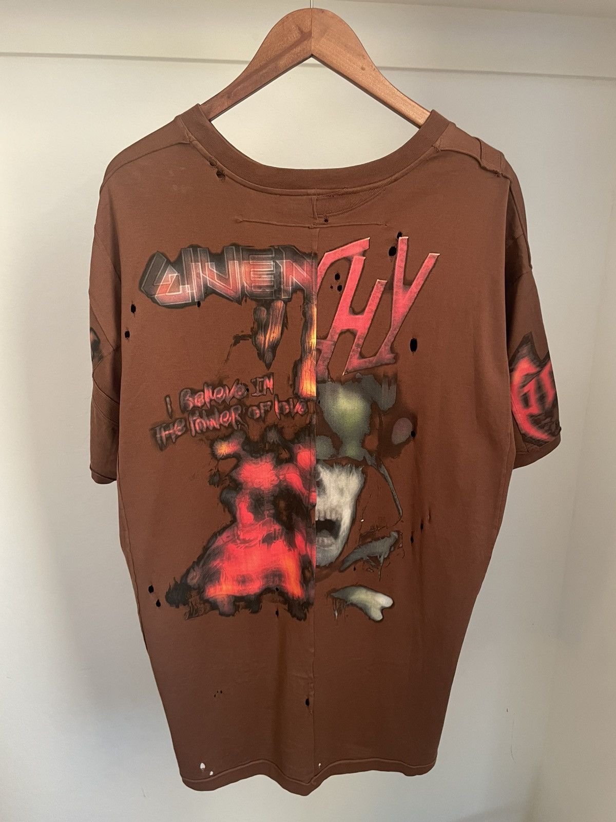 Givenchy Givenchy Heavy Metal T Shirt Size US XL / EU 56 / 4 - 2 Thumbnail