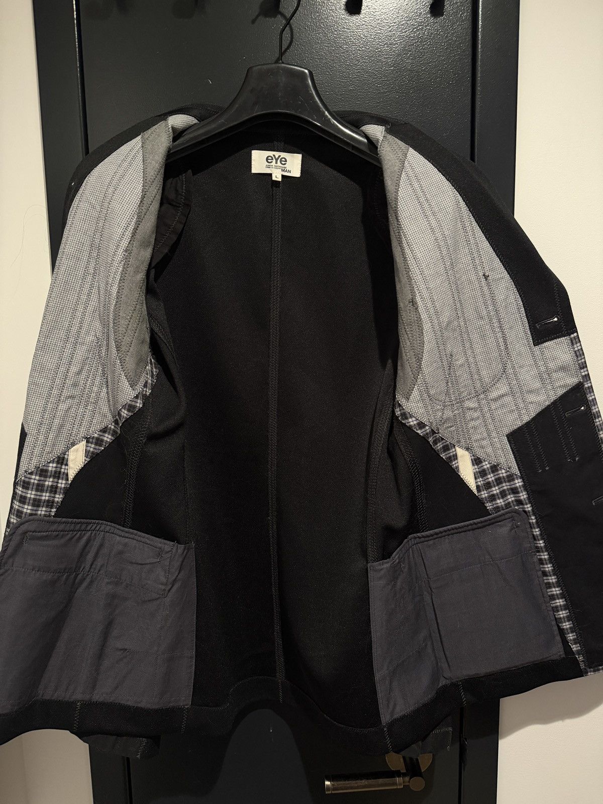 Comme des Garcons eYe COMME des GARCONS JUNYAWATANABE MAN tailored jacket Size US L / EU 52-54 / 3 - 4 Thumbnail