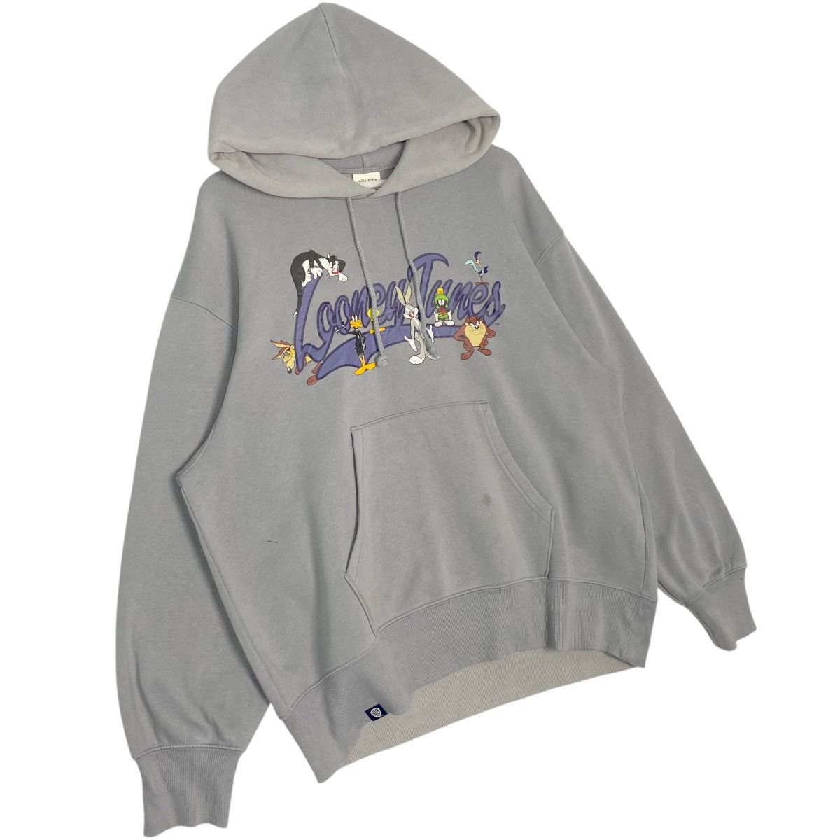 Other Vintage Looney Tunes Big Printed Hoodie Sweater Blue Size L Size US L / EU 52-54 / 3 - 3 Thumbnail
