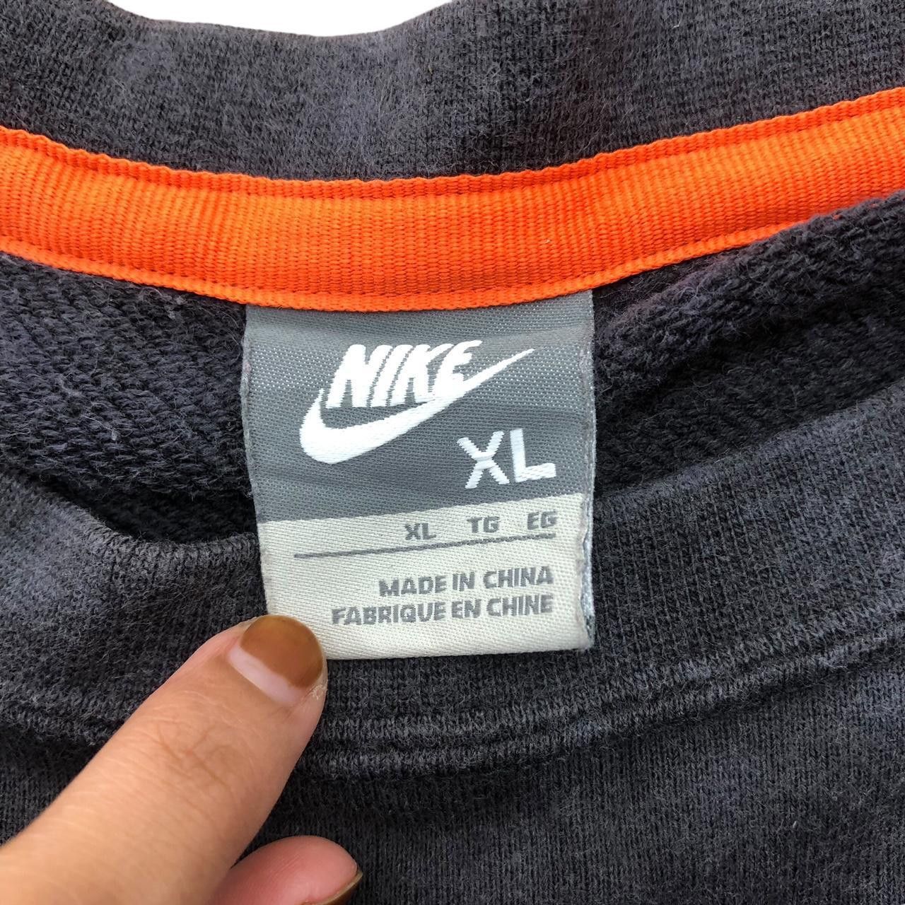 Nike NIKE SPORTSWEAR SWOOSH Orange Logo Sweatshirt Sweater Size XL / US 12-14 / IT 48-50 - 5 Thumbnail