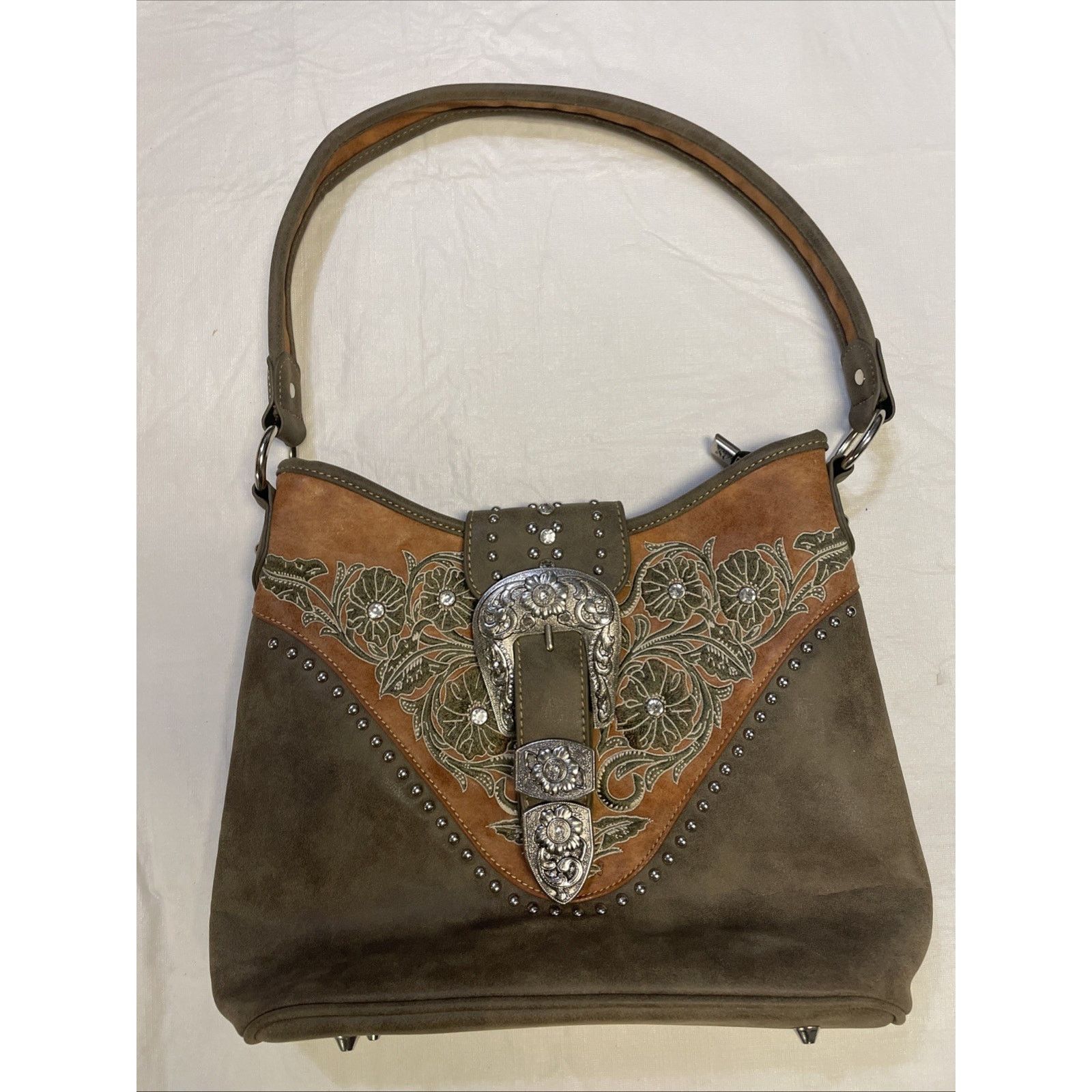 Other Montana West Purse Leather Tote Shoulder Bag Western Size ONE SIZE - 1 Thumbnail