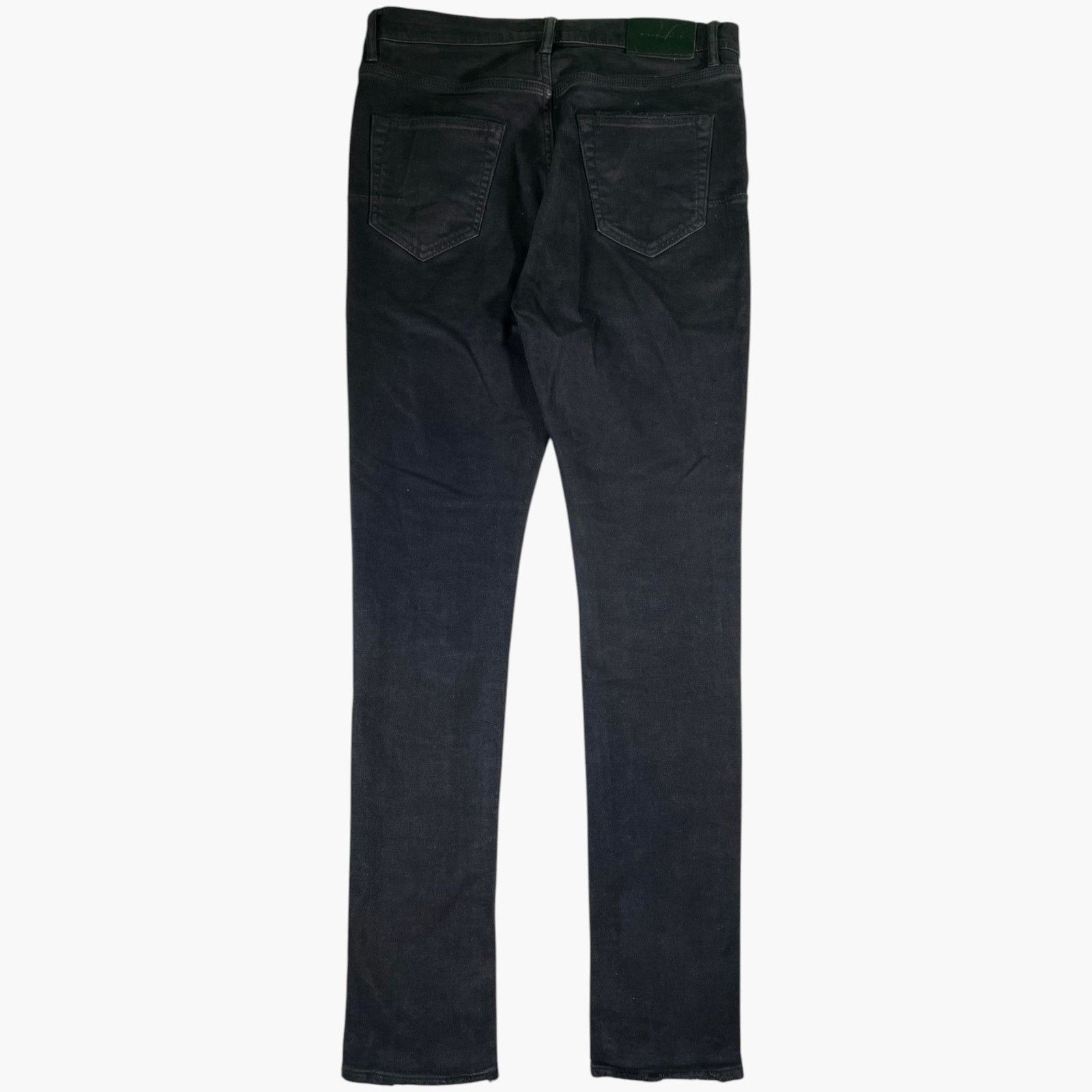 Purple Brand Purple Brand No Back Tab Black Jeans Size US 26 / EU 42 - 2 Thumbnail