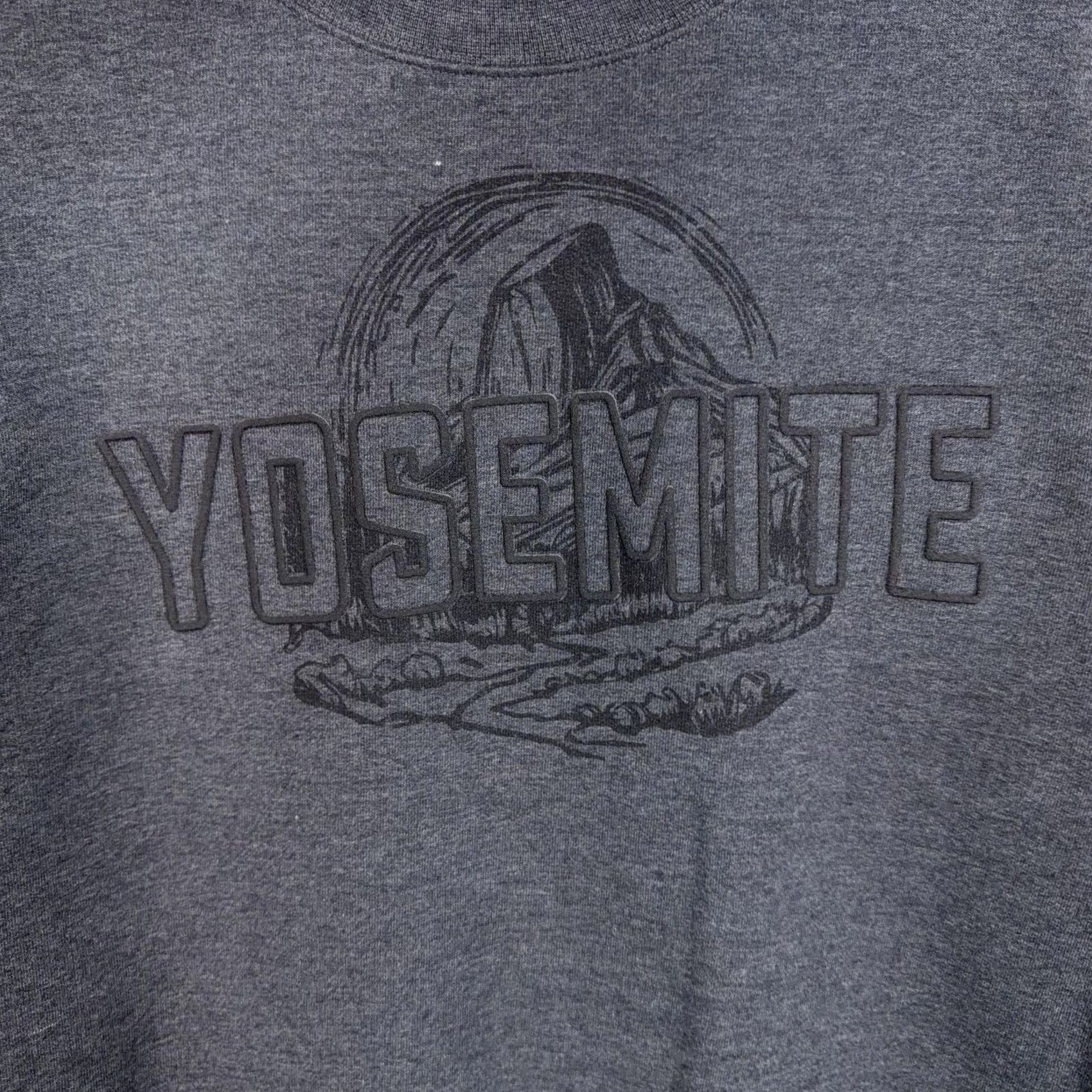 Champion Champion Yosemite Graphic Sweatshirt Mens Large Gray Crewneck Fleece Pullover Size US L / EU 52-54 / 3 - 2 Thumbnail