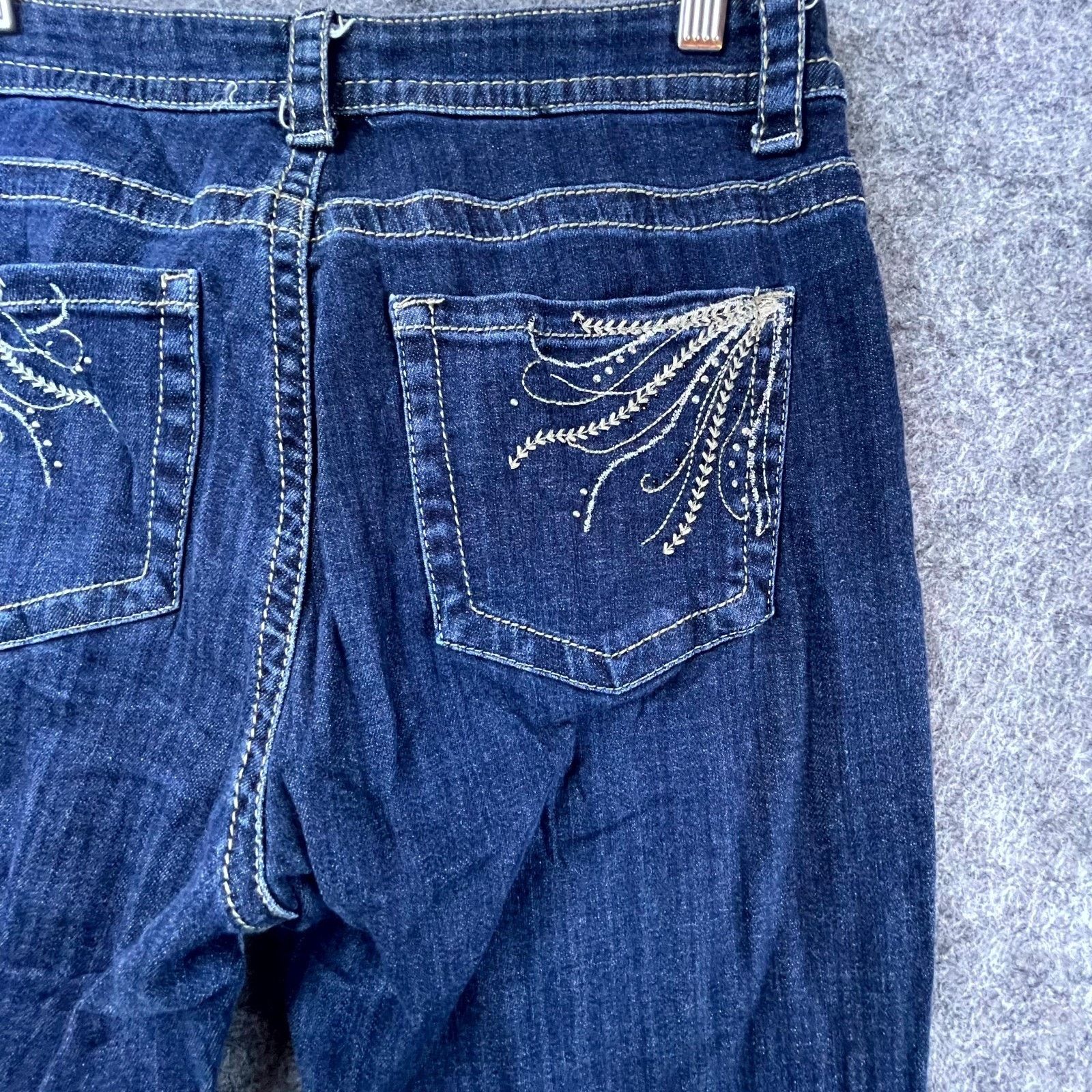Lee Lee Slender Secret Lower Waist Jeans Womens 8 Y2K Bootcut Size 30" / US 8 / IT 44 - 3 Thumbnail