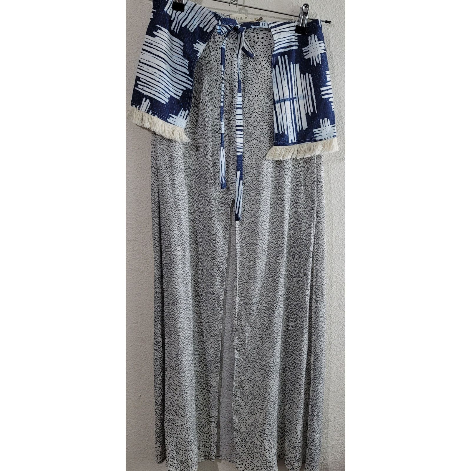 Other Stevie May Ikat Maxi Skirt XS NWT High Slit Boho Chic Size 28" / US 6 / IT 42 - 1 Thumbnail
