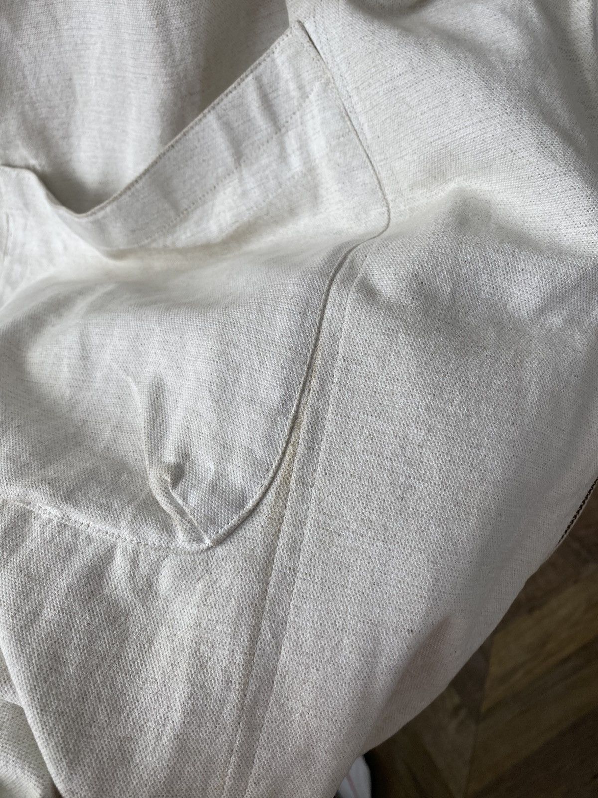 OSKA Vintage OSKA Linen Blend Zip Oversized Heavyweight Coat Size L / US 10 / IT 46 - 8 Thumbnail