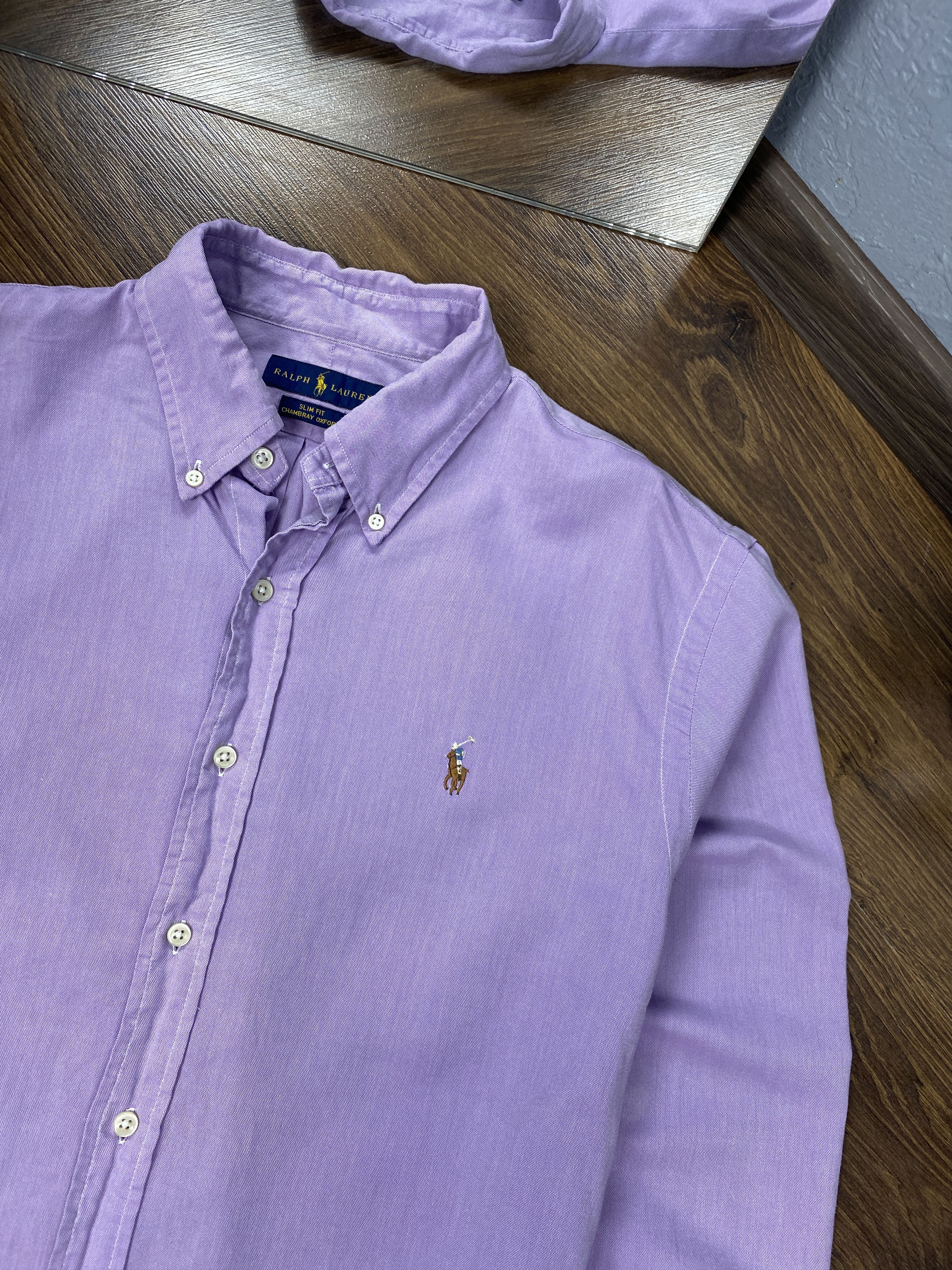 Polo Ralph Lauren Polo Ralph Lauren vintage long sleeve shirt y2k slim fit Size US L / EU 52-54 / 3 - 2 Thumbnail