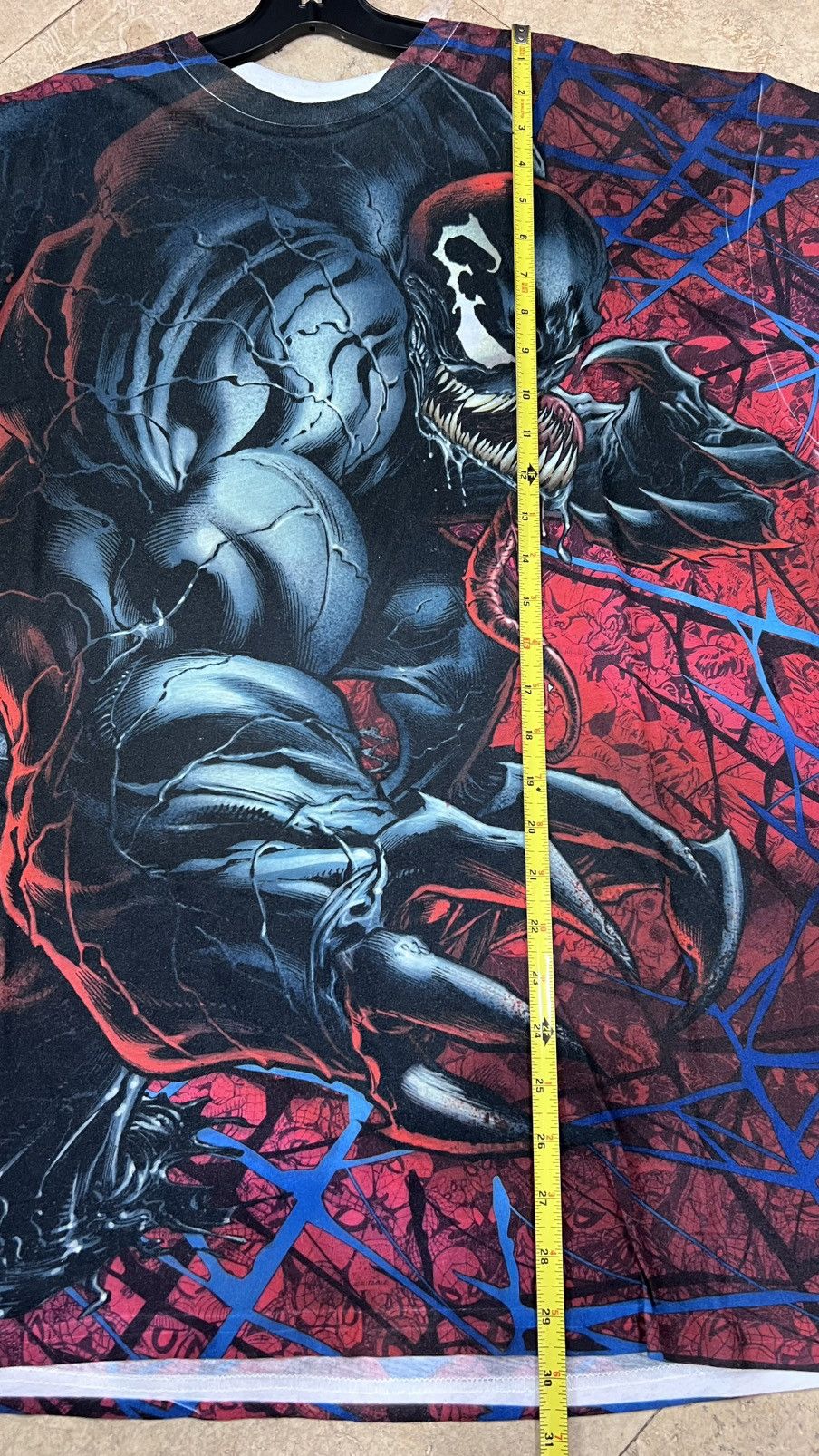 Marvel Comics AOP Venom Marvel Comics Tee Size XL Size US XL / EU 56 / 4 - 4 Thumbnail