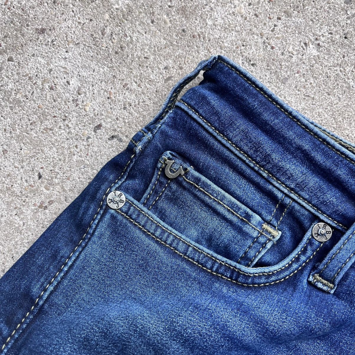 True Religion × Vintage True Religion vintage mini skirt denim navy Size 28" / US 6 / IT 42 - 5 Thumbnail