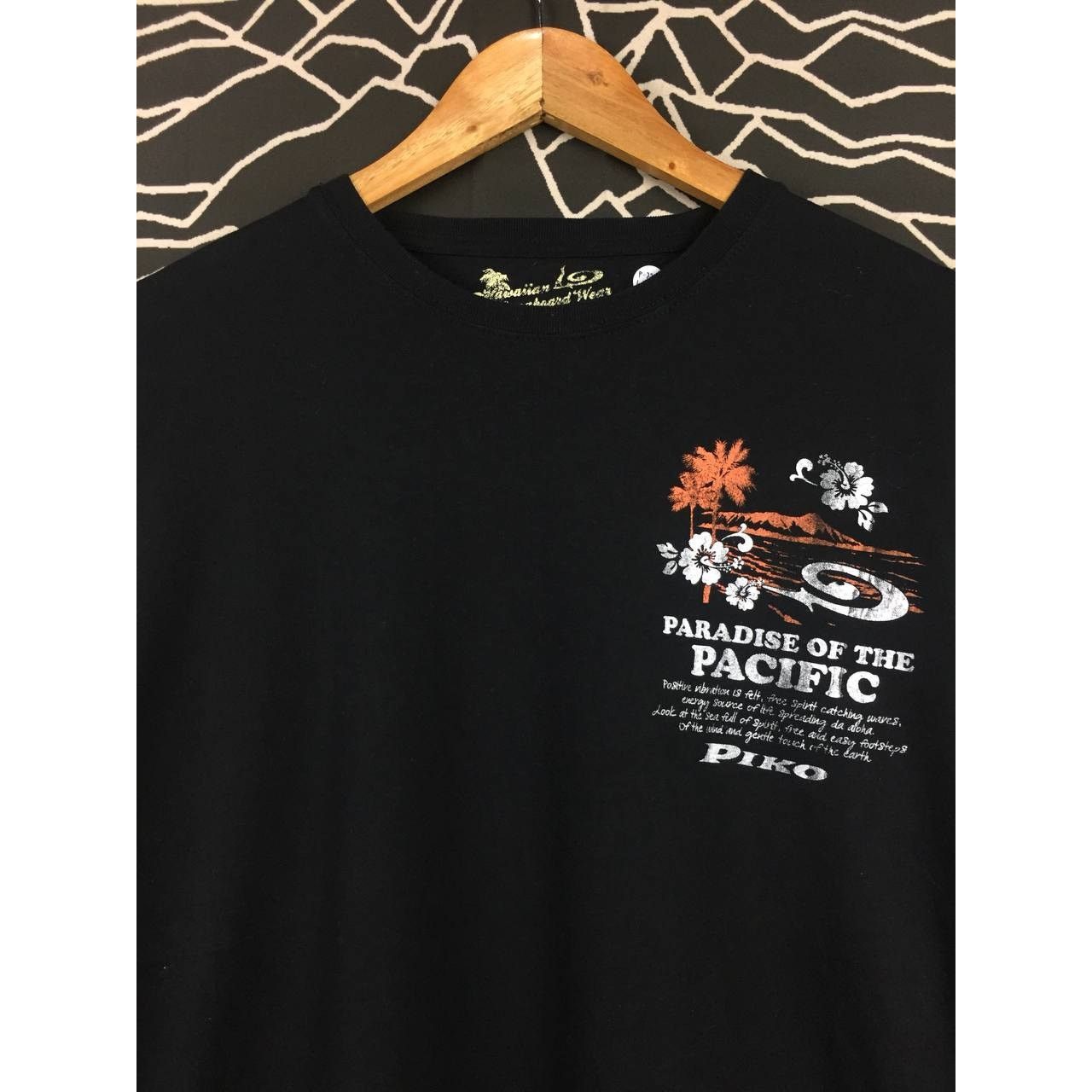 Vintage Piko Hawaiian Longboard Wear Paradise Of The Pacific Tee Size US L / EU 52-54 / 3 - 6 Thumbnail