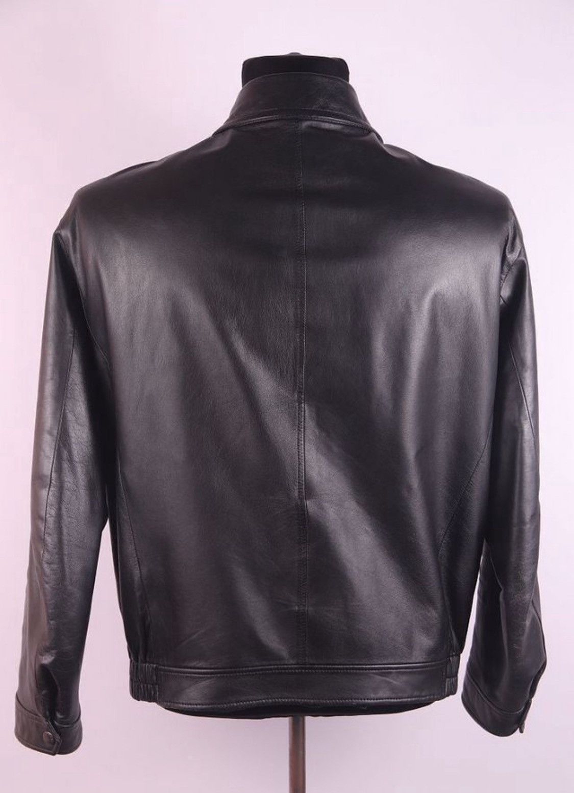 Prada Prada Leather Biker Jacket Black Size US M / EU 48-50 / 2 - 2 Thumbnail