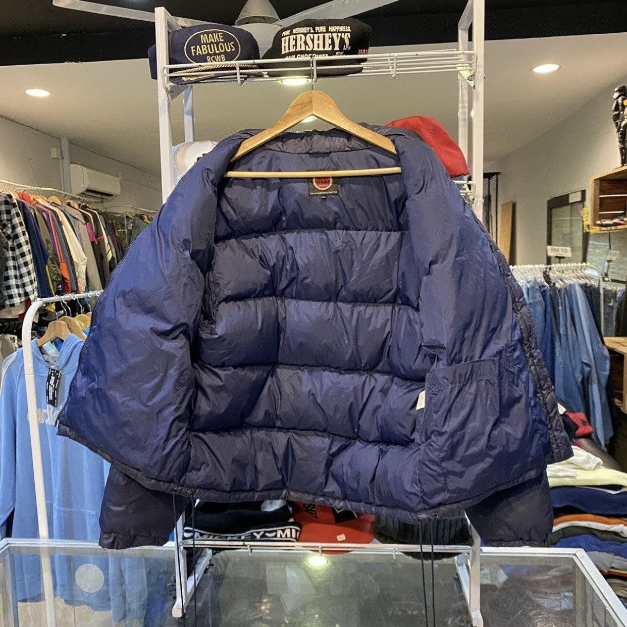 Vintage Vintage Japanese Brand Lucky Strike Puffer/Down Size US L / EU 52-54 / 3 - 3 Thumbnail
