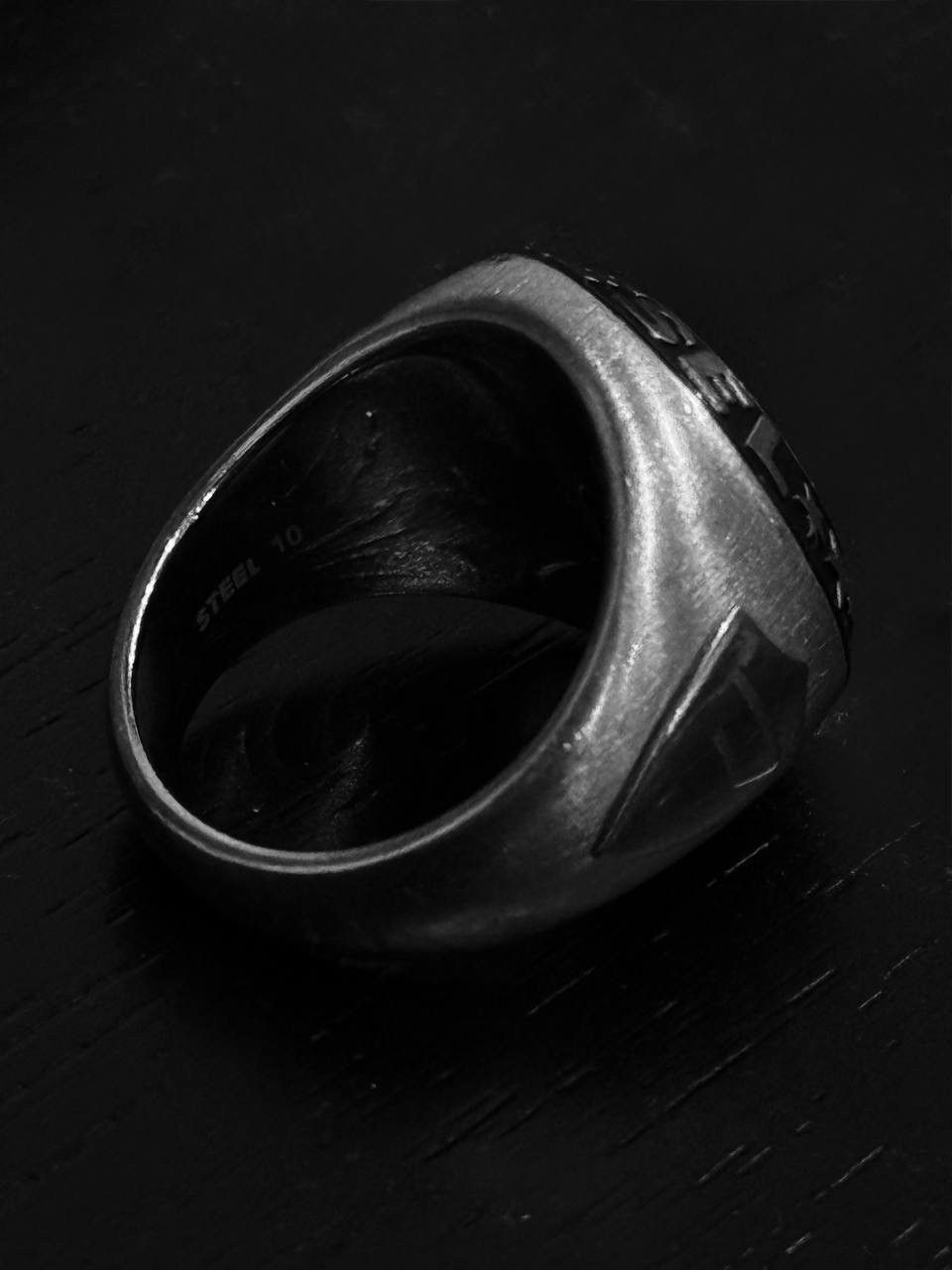 Diesel Diesel Steel Ring Size ONE SIZE - 4 Thumbnail
