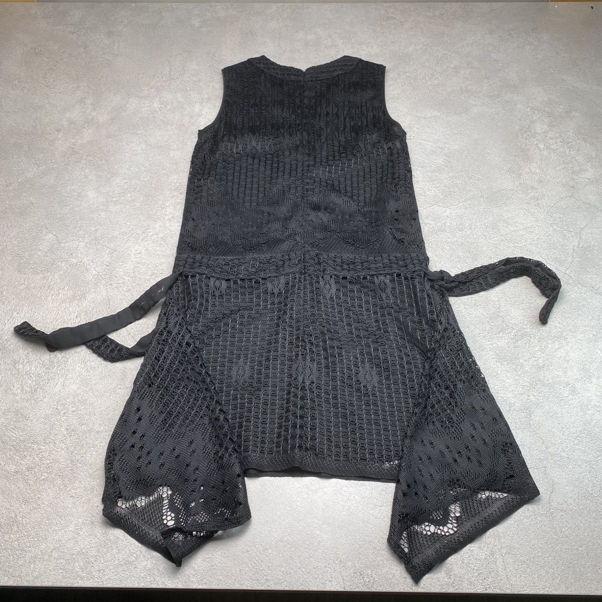 Anna Sui Anna Sui Black Lace Sleeveless Mini Dress Size XS / US 0-2 / IT 36-38 - 3 Thumbnail