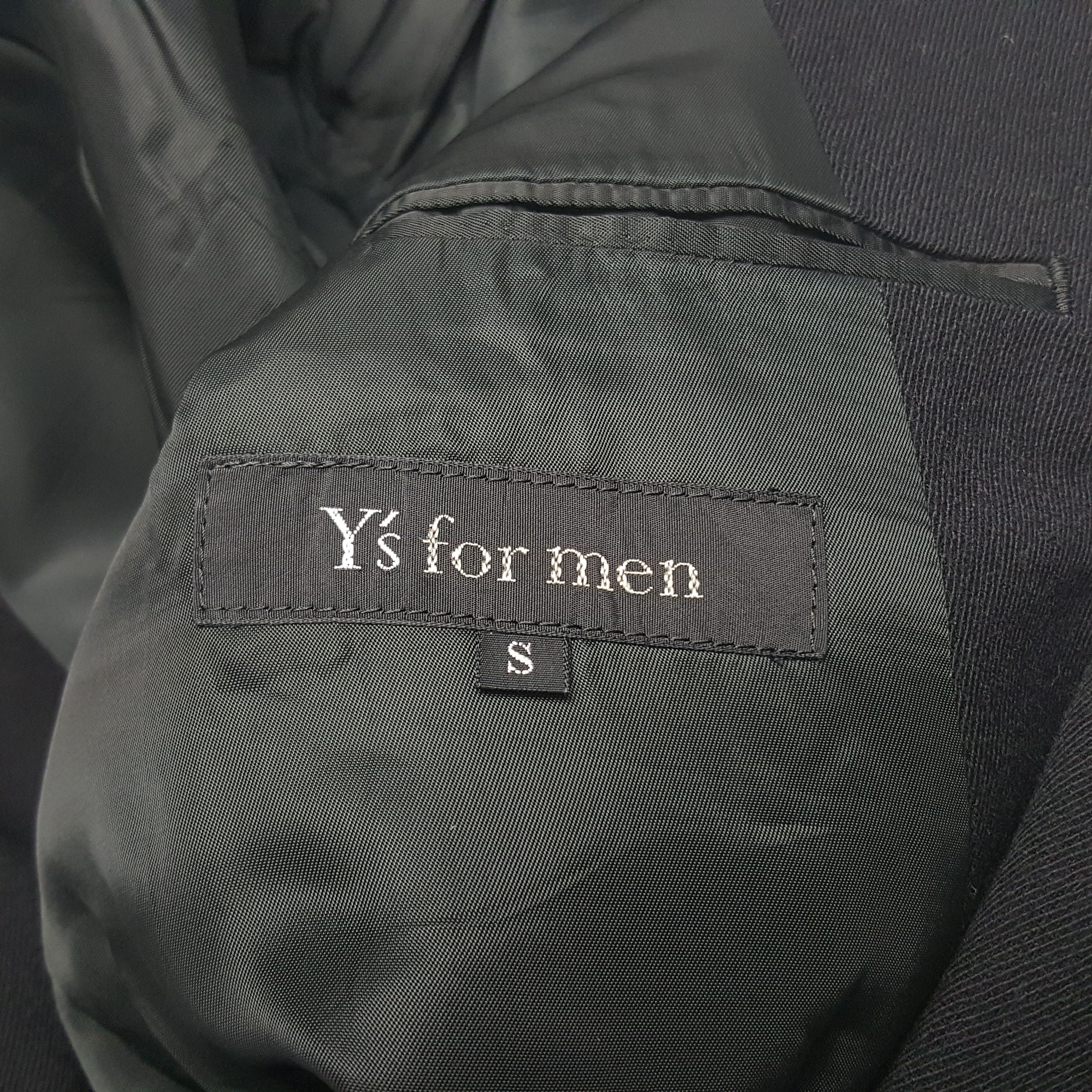 Vintage × Y's for Men × Yohji Yamamoto Vintage Ys For Men by Yohji Yamamoto Blazer Coat Size US S / EU 44-46 / 1 - 6 Thumbnail