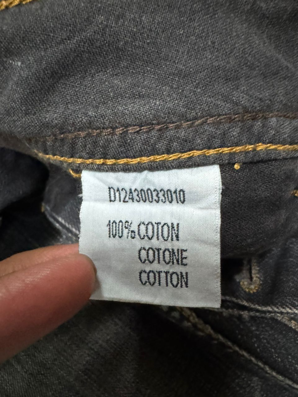 Japanese Brand 💥Insane💥Vintage Carnetdevol Rusty Mudwash Distress Dark Jean Size US 34 / EU 50 - 11 Thumbnail