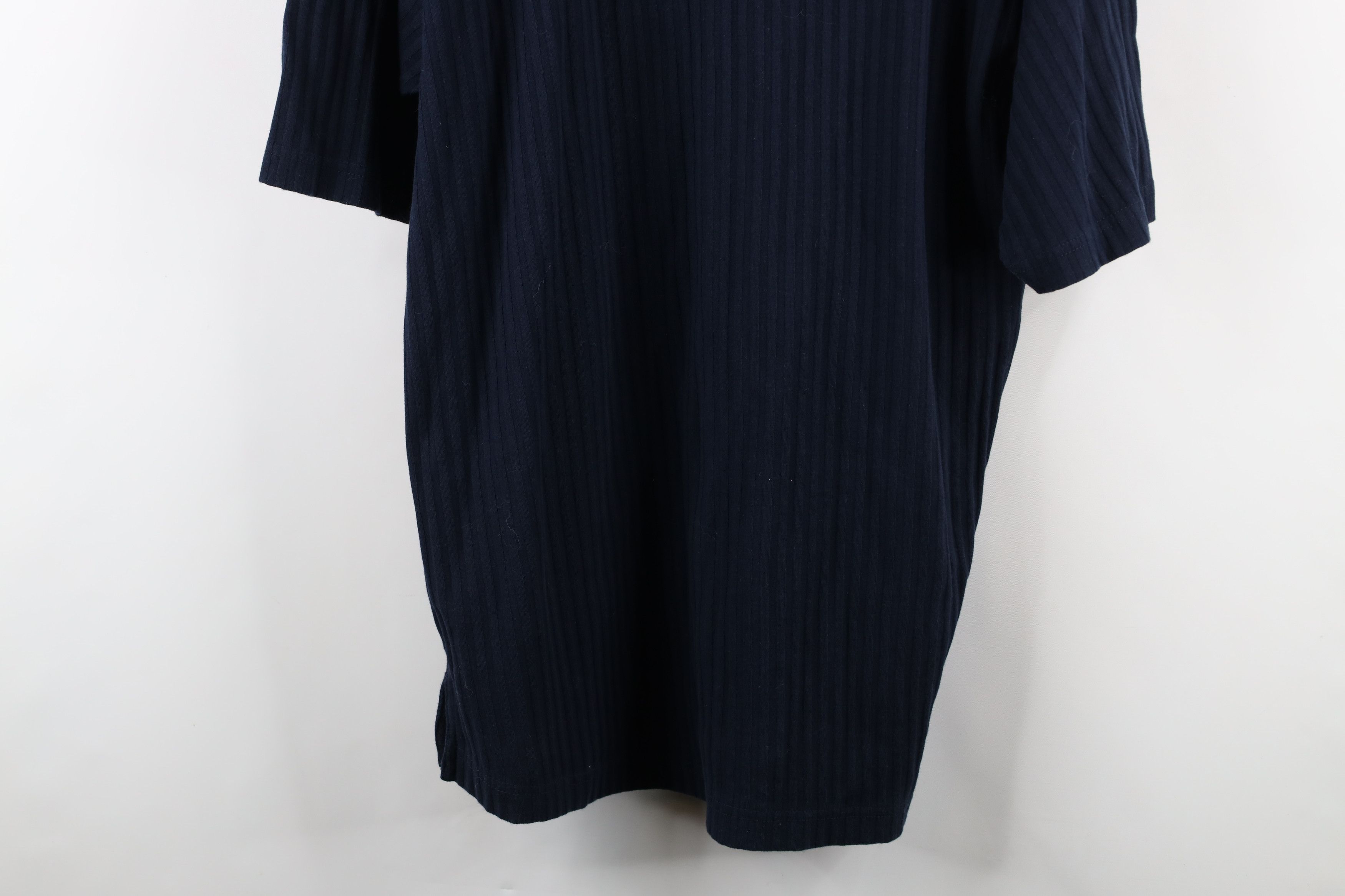 Vintage Vintage 90s University of Michigan Ribbed Henley T-Shirt Size US XL / EU 56 / 4 - 3 Thumbnail