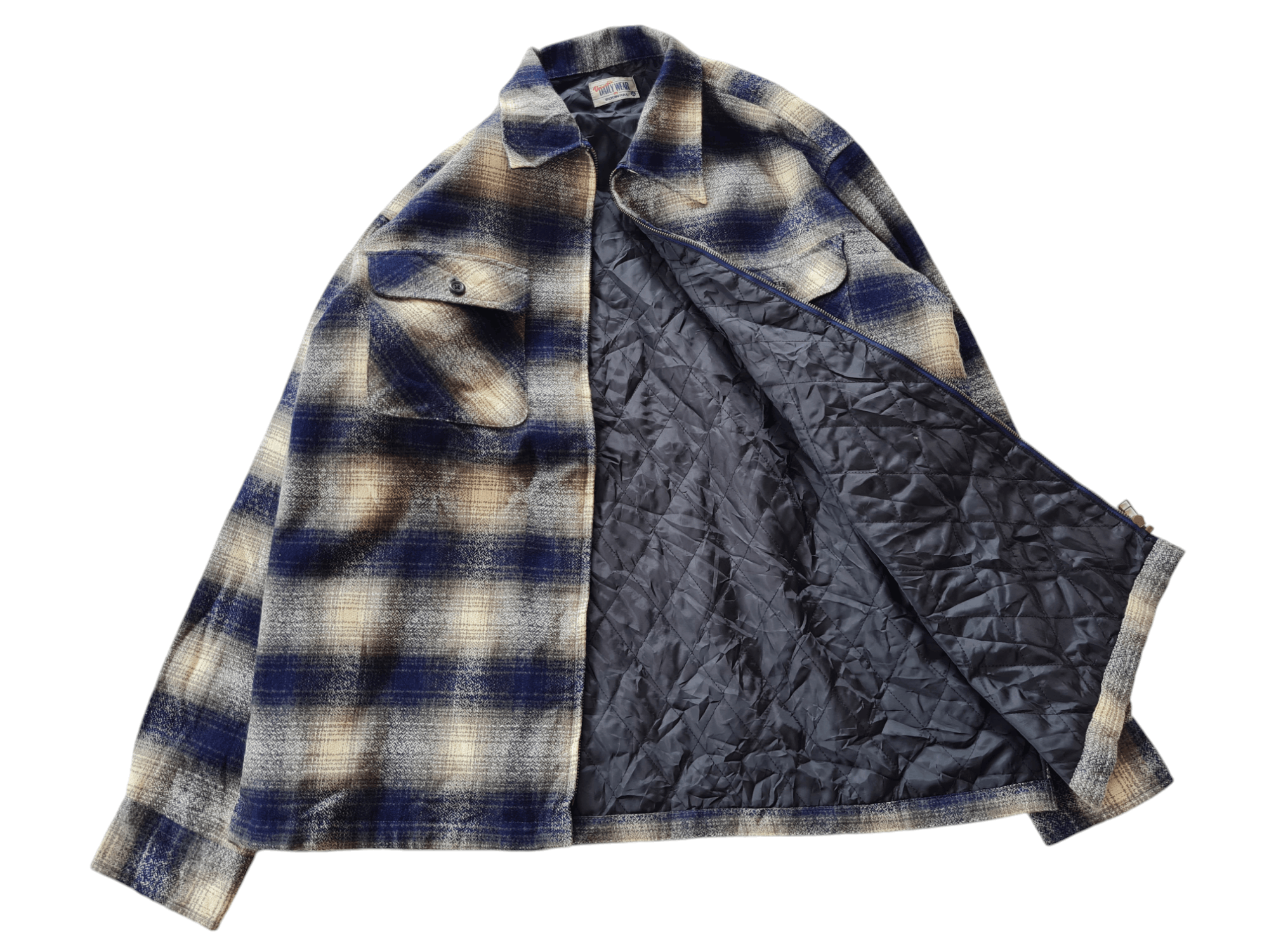 Vintage Vintage Boonpal Flannel Wool Jacket Size US XL / EU 56 / 4 - 3 Thumbnail