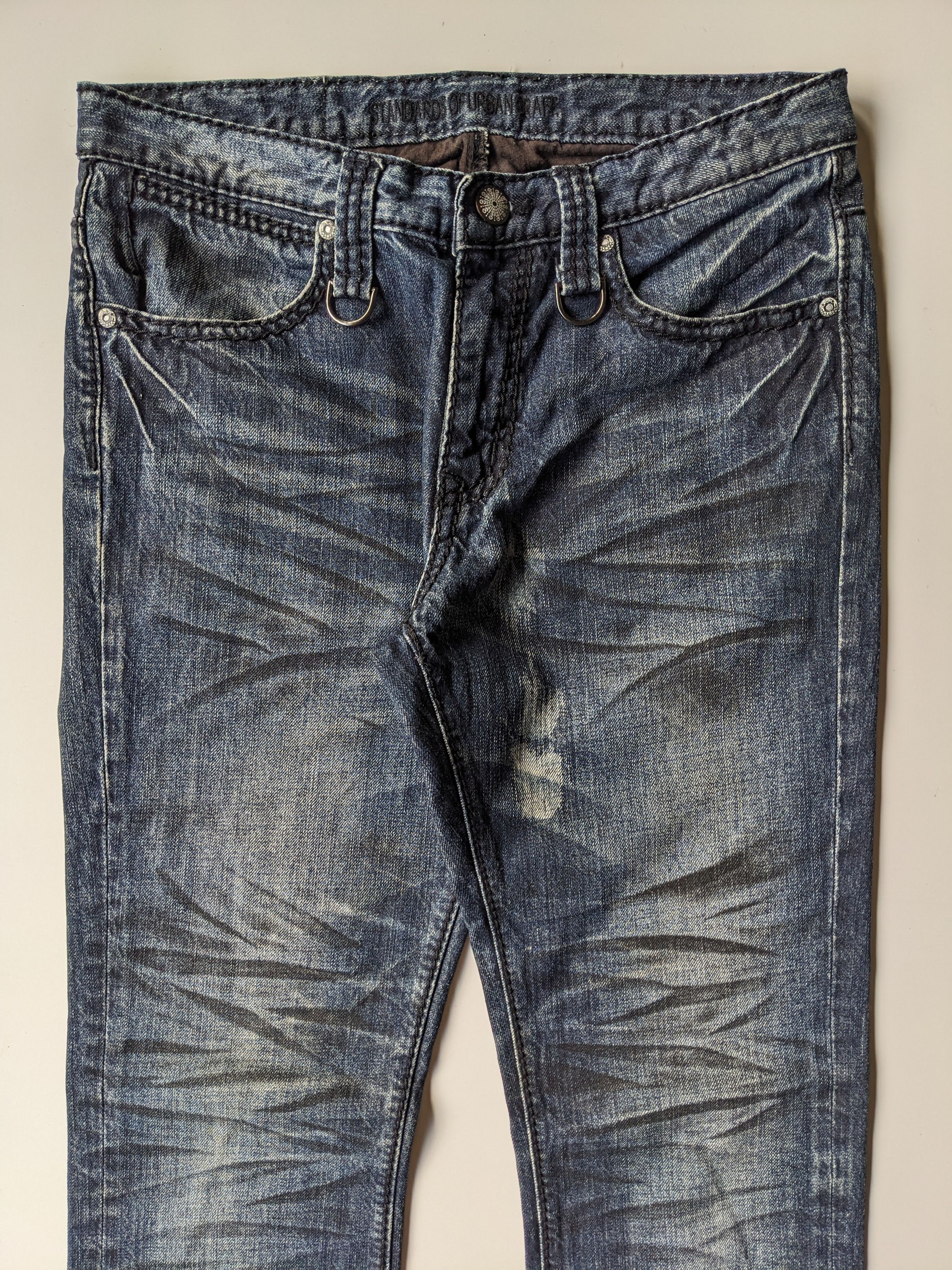If Six Was Nine × Japanese Brand × Le Grande Bleu (L.G.B.) Japanese brand like L.G.B clawmark bleach flare Size US 32 / EU 48 - 5 Thumbnail