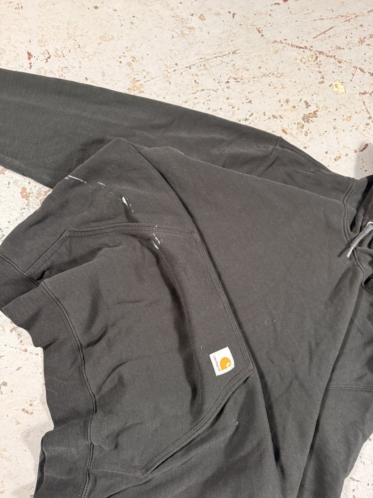 Carhartt Vintage Carhartt Blank Paint Hoodie Size US L / EU 52-54 / 3 - 2 Thumbnail