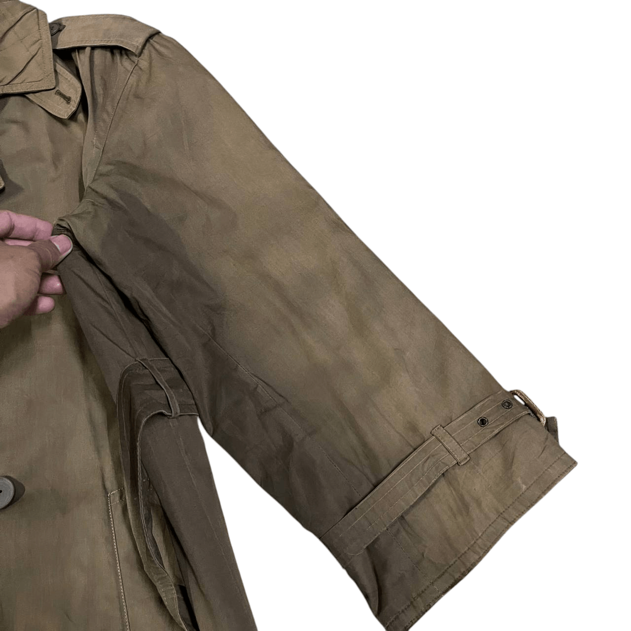 Giorgio Armani Vintage 80's Giorgio Armani x Allegri Quilted Trench Coat Size US S / EU 44-46 / 1 - 7 Thumbnail