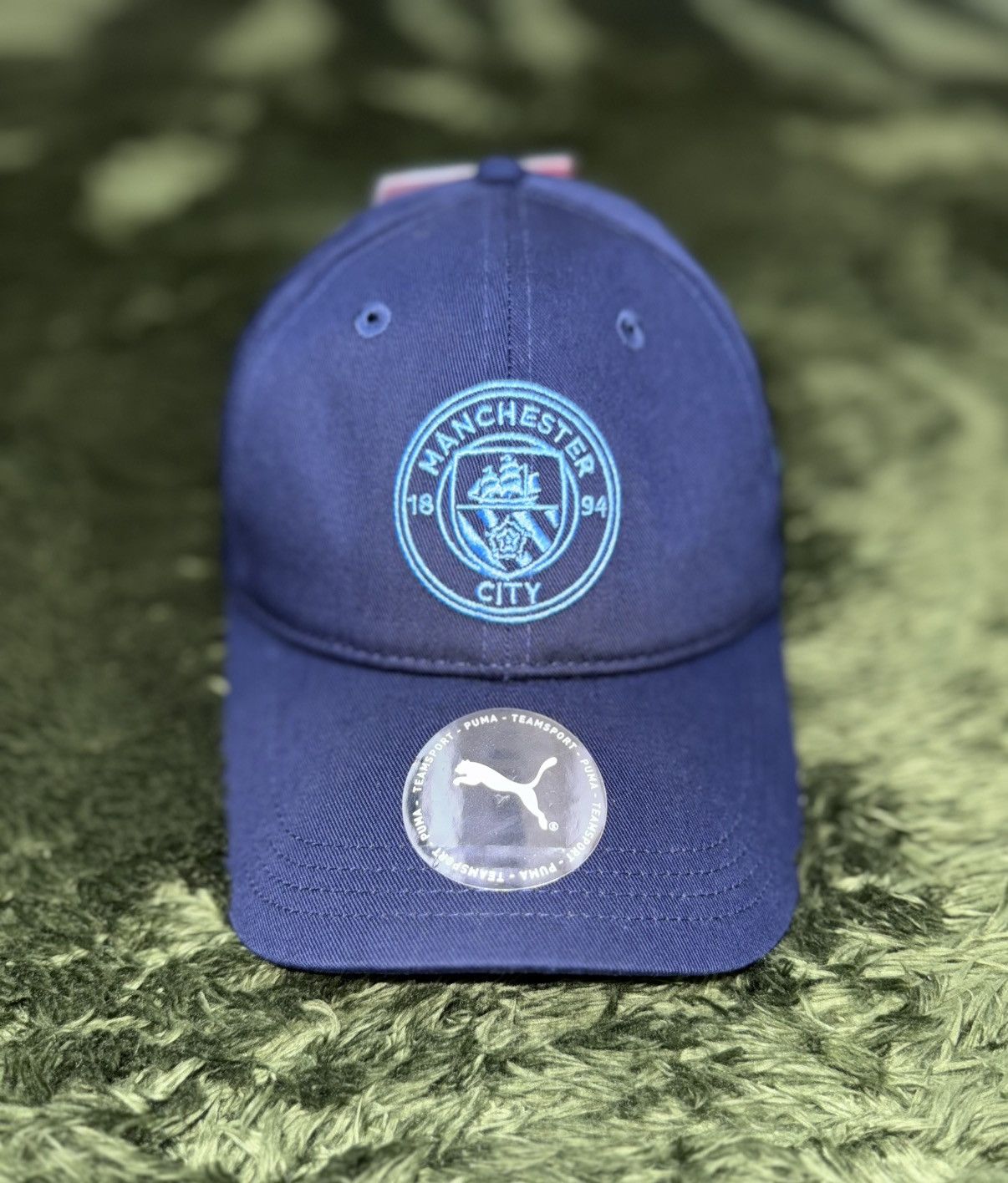 Puma [OS] puma mancity mcfc embroidery logo cap navy Size ONE SIZE - 1 Thumbnail