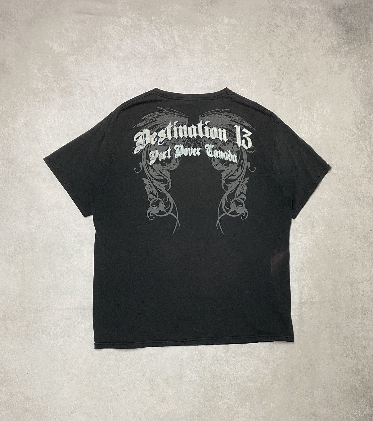 Harley Davidson × Vintage Vintage Y2K 2000’s Skater Friday 13th Bike Tee XL Size US XL / EU 56 / 4 - 5 Thumbnail