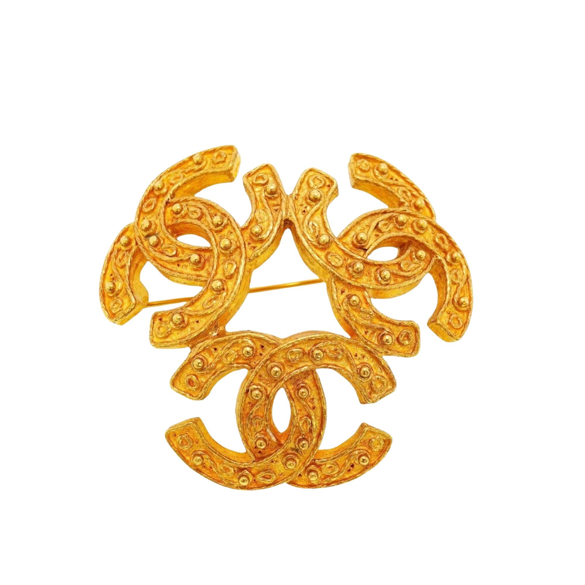Chanel Chanel Coco Mark brooch Size ONE SIZE - 1 Thumbnail