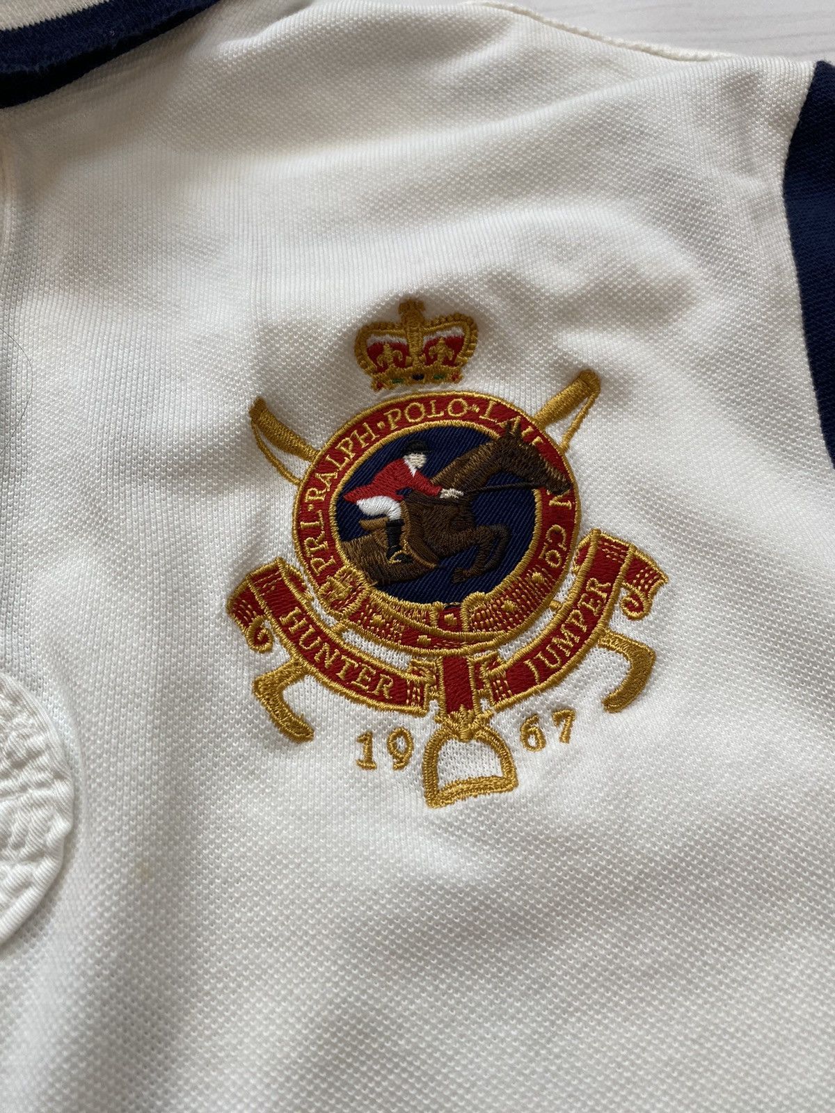 Polo Ralph Lauren Vintage Polo Ralph Lauren Mercer Club y2k rugby polo t shirt Size US M / EU 48-50 / 2 - 7 Thumbnail