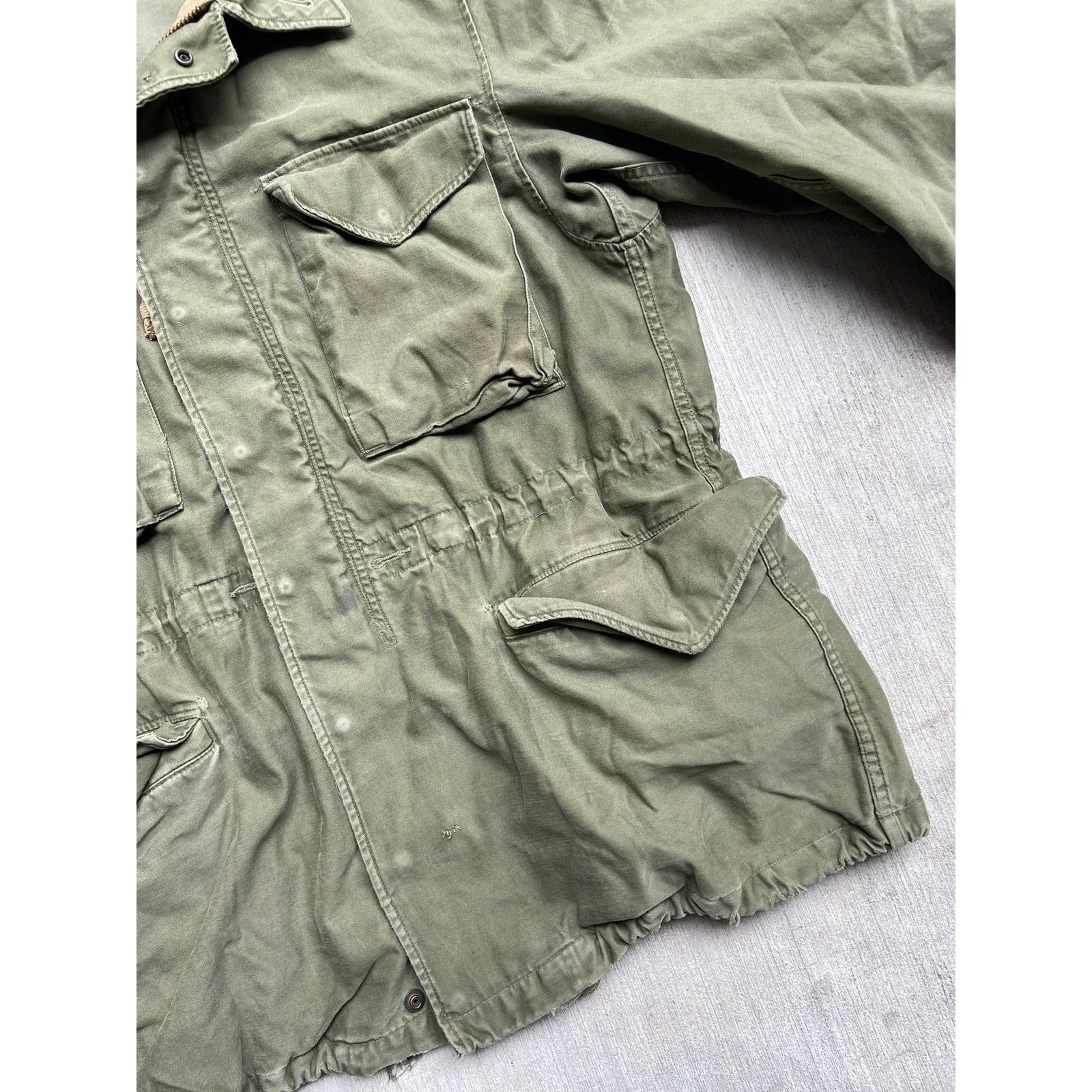 Vintage Vintage 50's Military Green Field Jacket M-1951 OG-107 Size US M / EU 48-50 / 2 - 11 Thumbnail