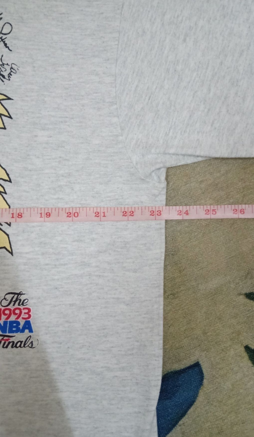 NBA × Vintage Vintage 90s Chicago Bulls 1993 NBA Champs T-shirt Size US XL / EU 56 / 4 - 22 Thumbnail