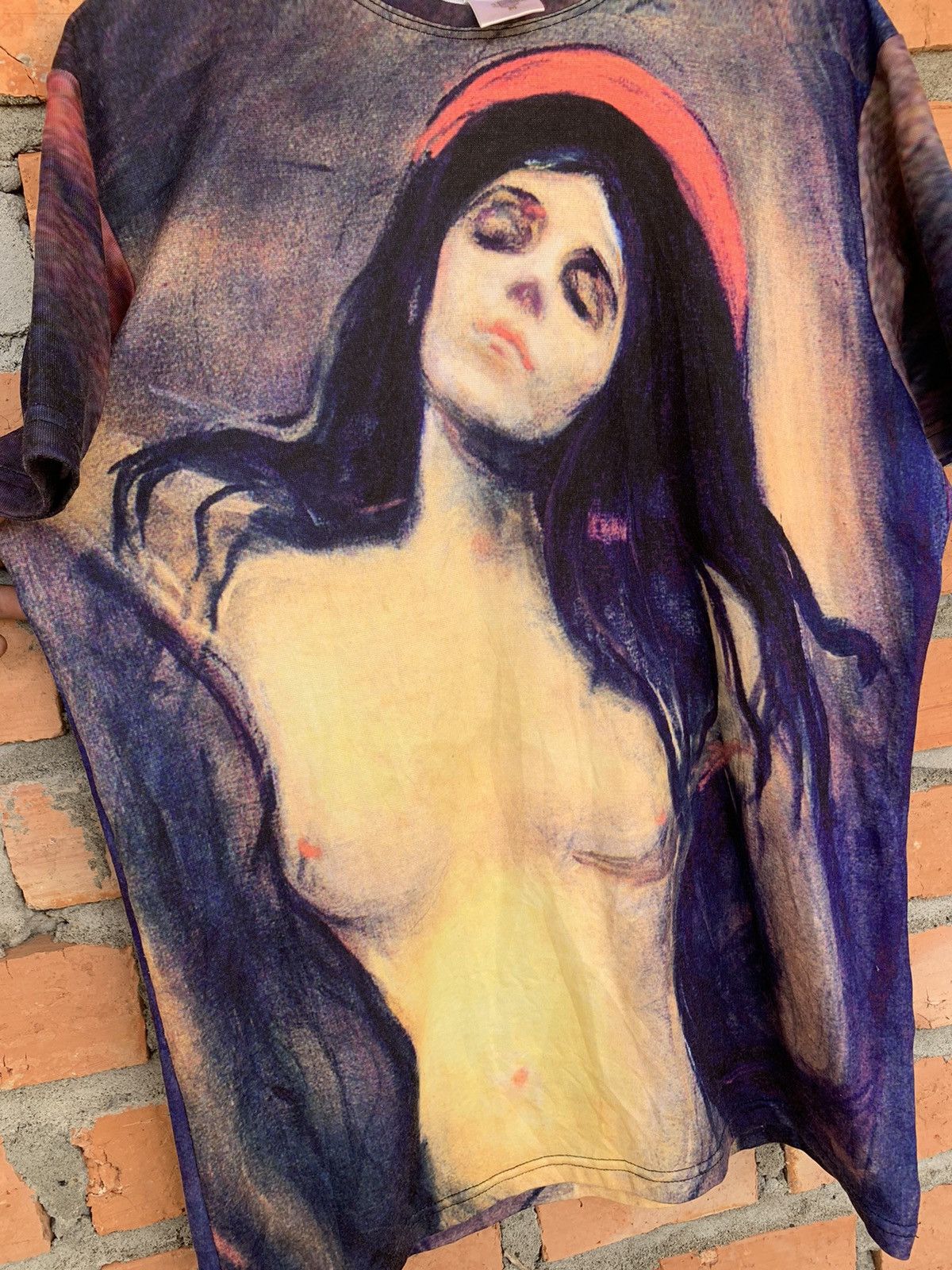 Art Comes First Vintage Madonna uncensored “Love and Pain” by Edward munch Size US M / EU 48-50 / 2 - 7 Thumbnail