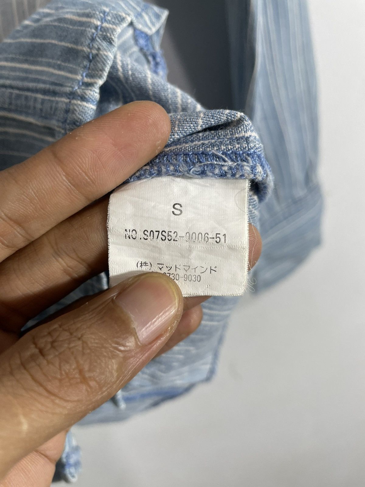 If Six Was Nine STUDED RIPPED DISTRESSED SHIRT IFSIXWASNINE PUNK STYLE Size US S / EU 44-46 / 1 - 10 Thumbnail
