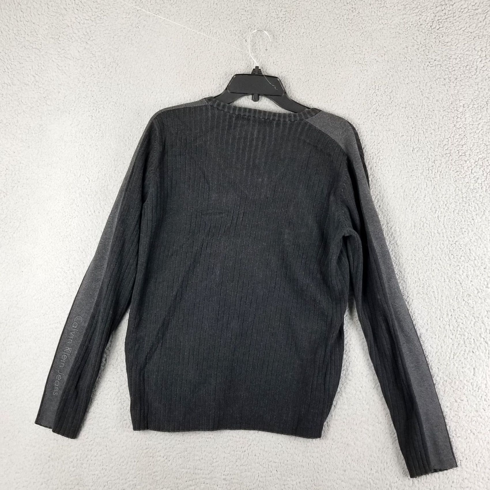 Calvin Klein Calvin Klein Sweater Adult Medium Black Logo Outdoor Pullover Mens Size US M / EU 48-50 / 2 - 6 Thumbnail